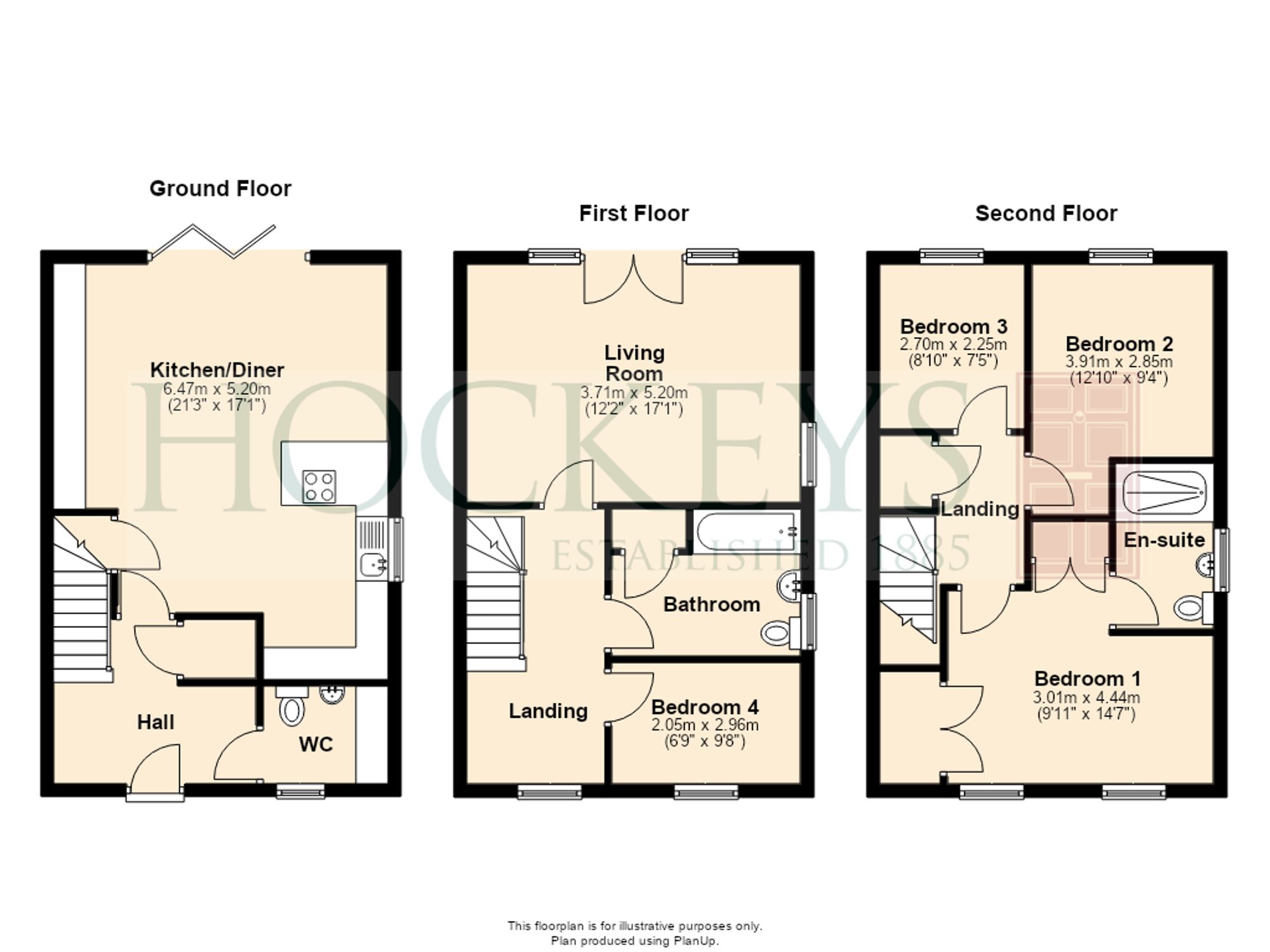 37 Stirling Road, Cambridge floorplan