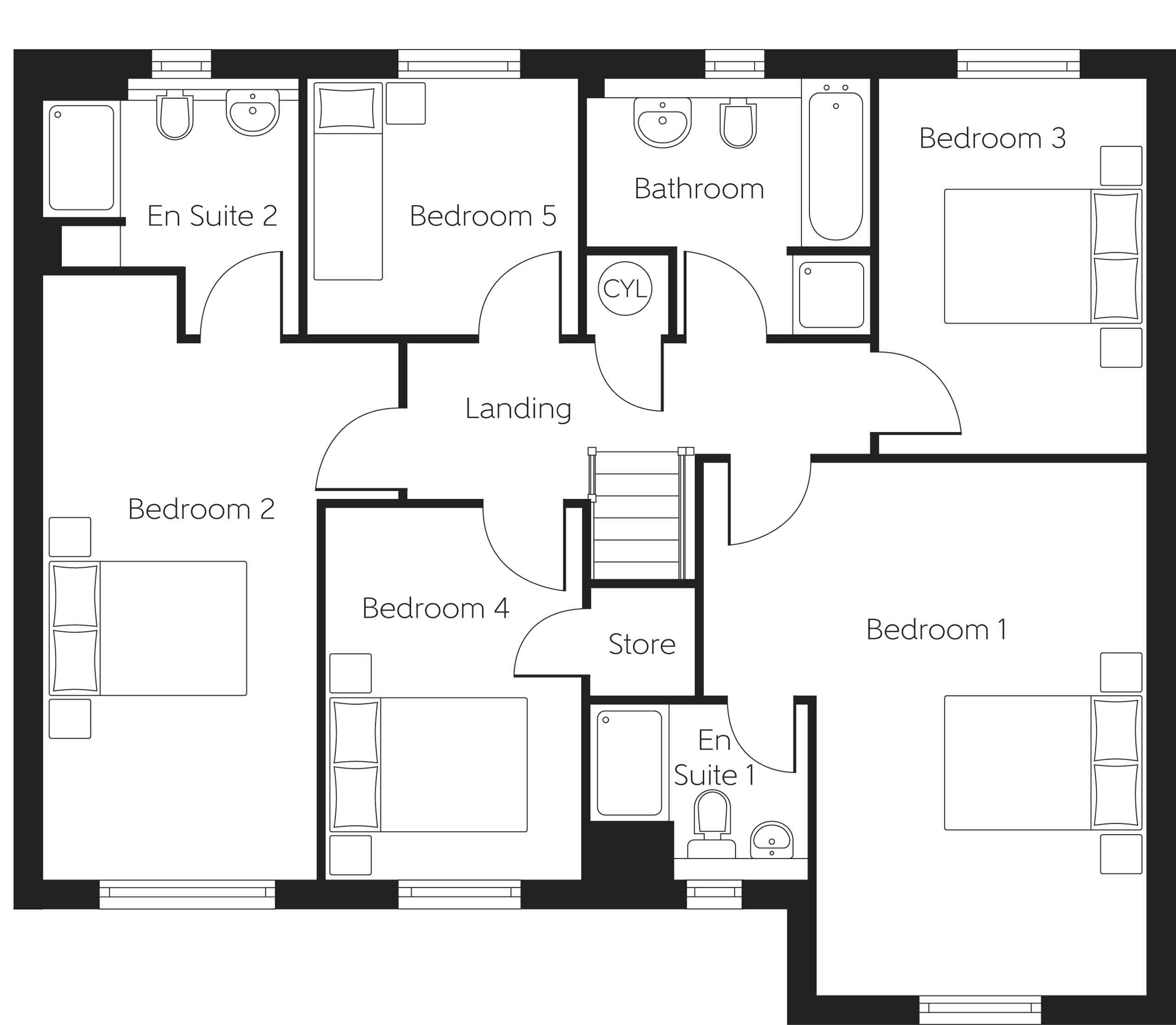220, Auchendinny, Auchendinny floorplan