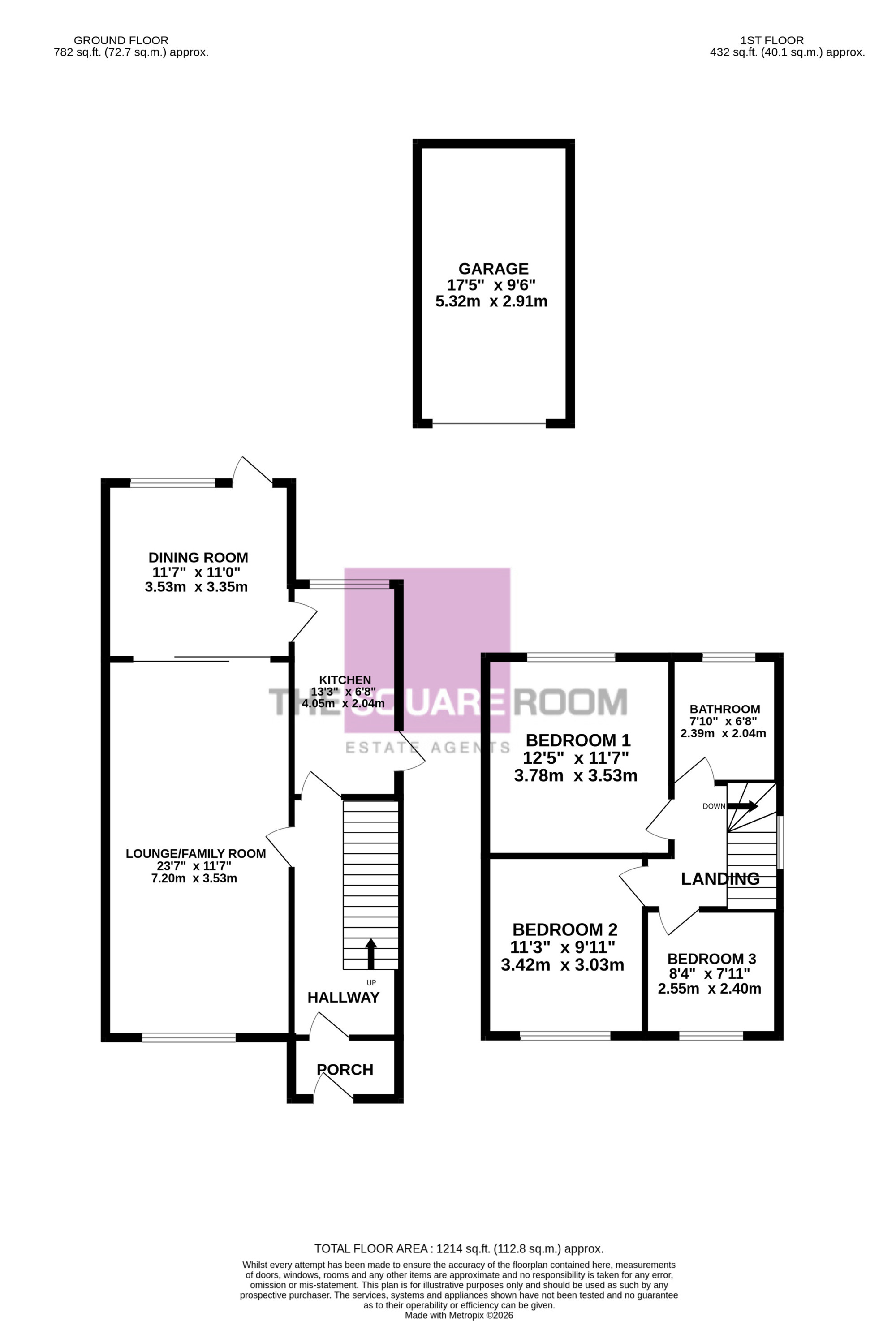 7, Taywood Close, Poulton-Le-Fylde floorplan