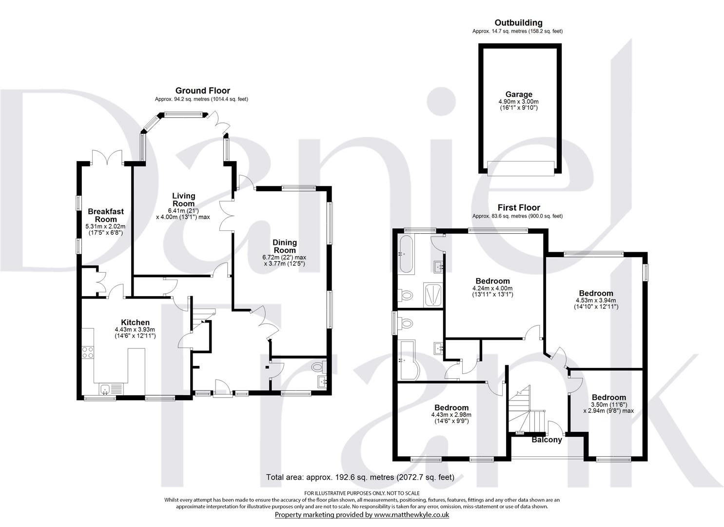 34, Tycehurst Hill, Loughton floorplan