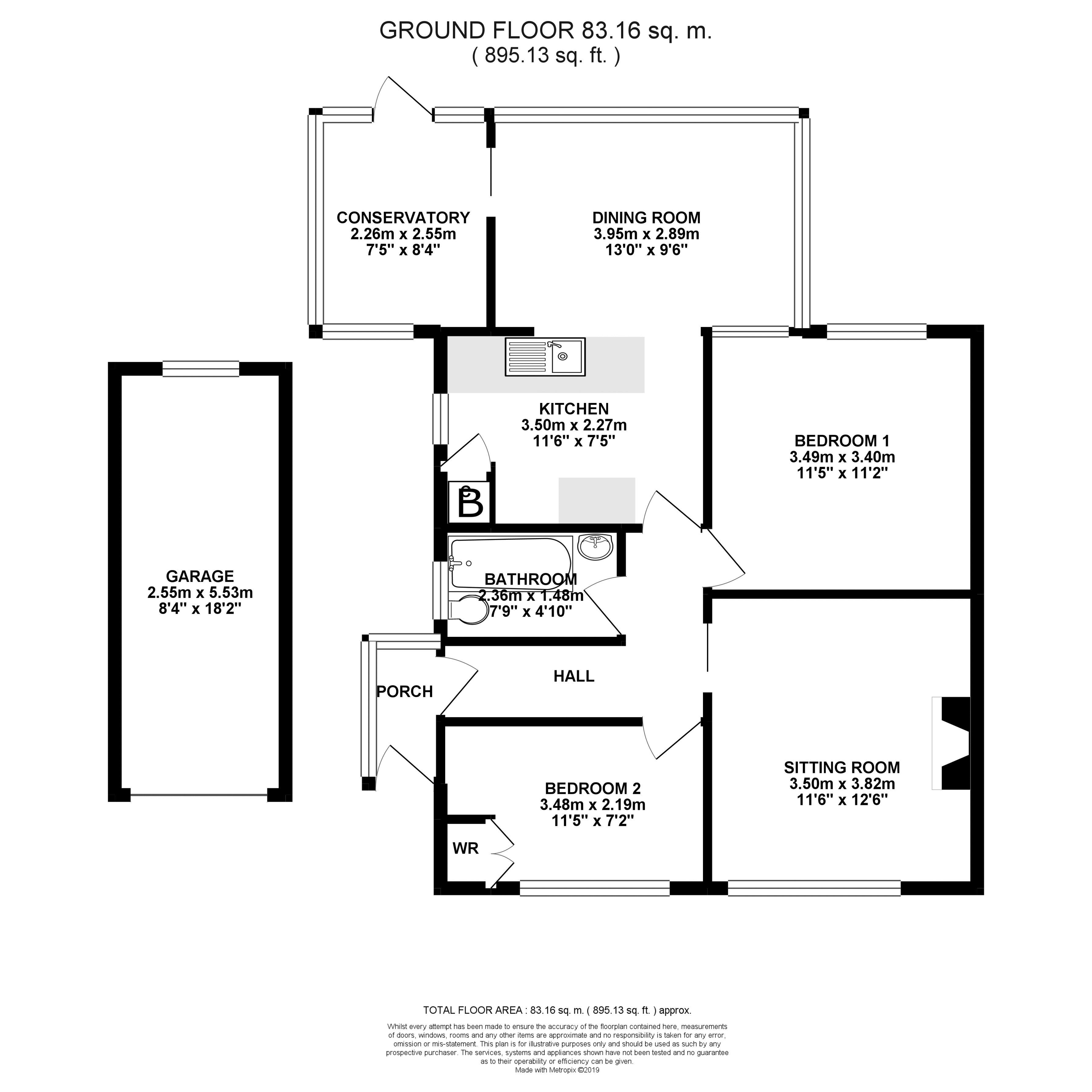 2 Bedrooms Semi-detached bungalow for sale in Ferryman Road, Glastonbury BA6