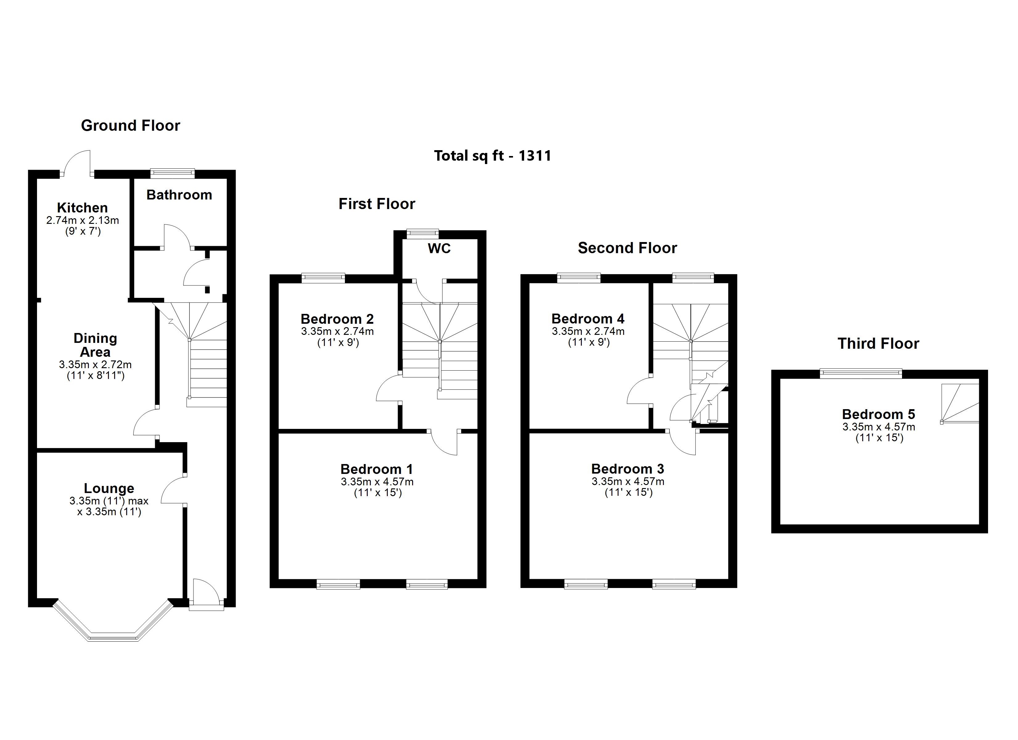 5 Bedrooms End terrace house for sale in Pakeman Street, London N7