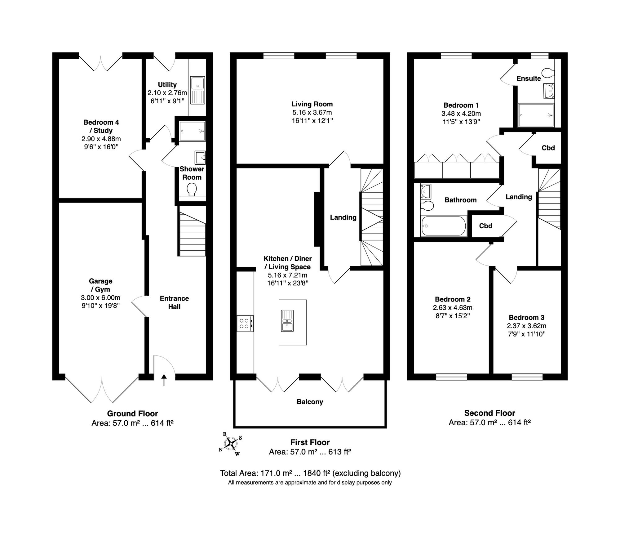 38 Smithy Close, Harrogate floorplan