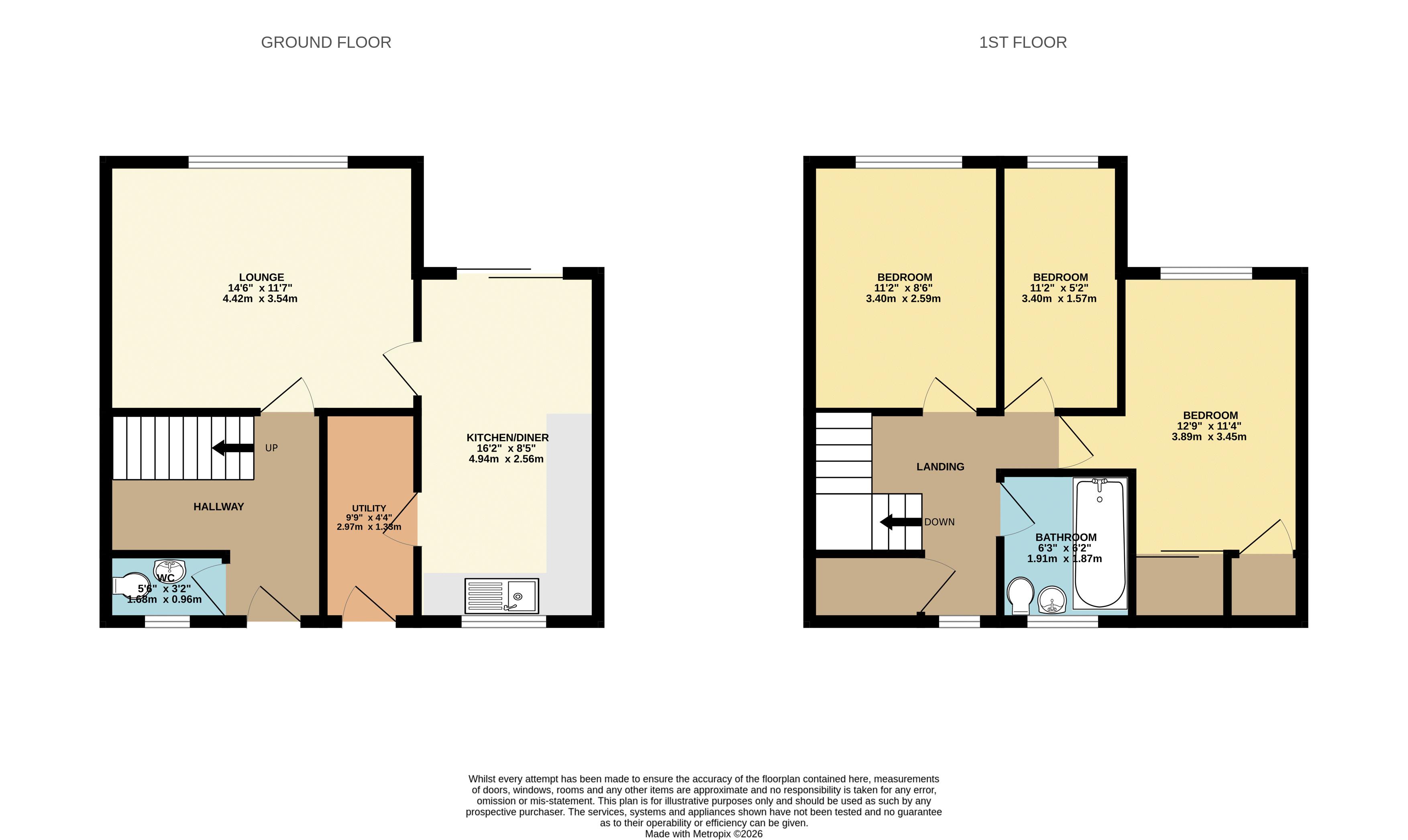 Bridport Walk, Scunthorpe floorplan