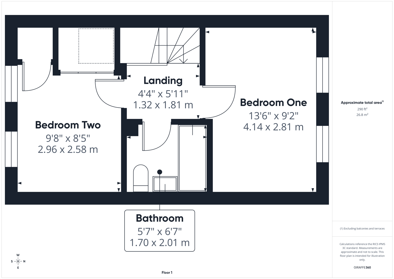 16, Park Road, Leeds floorplan