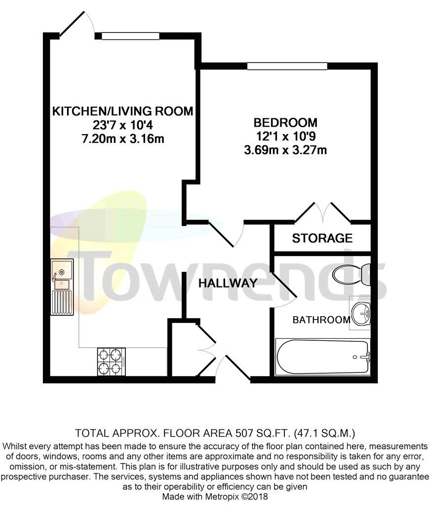 1 Bedrooms Flat for sale in Austen House, Station View, Guildford, Surrey GU1