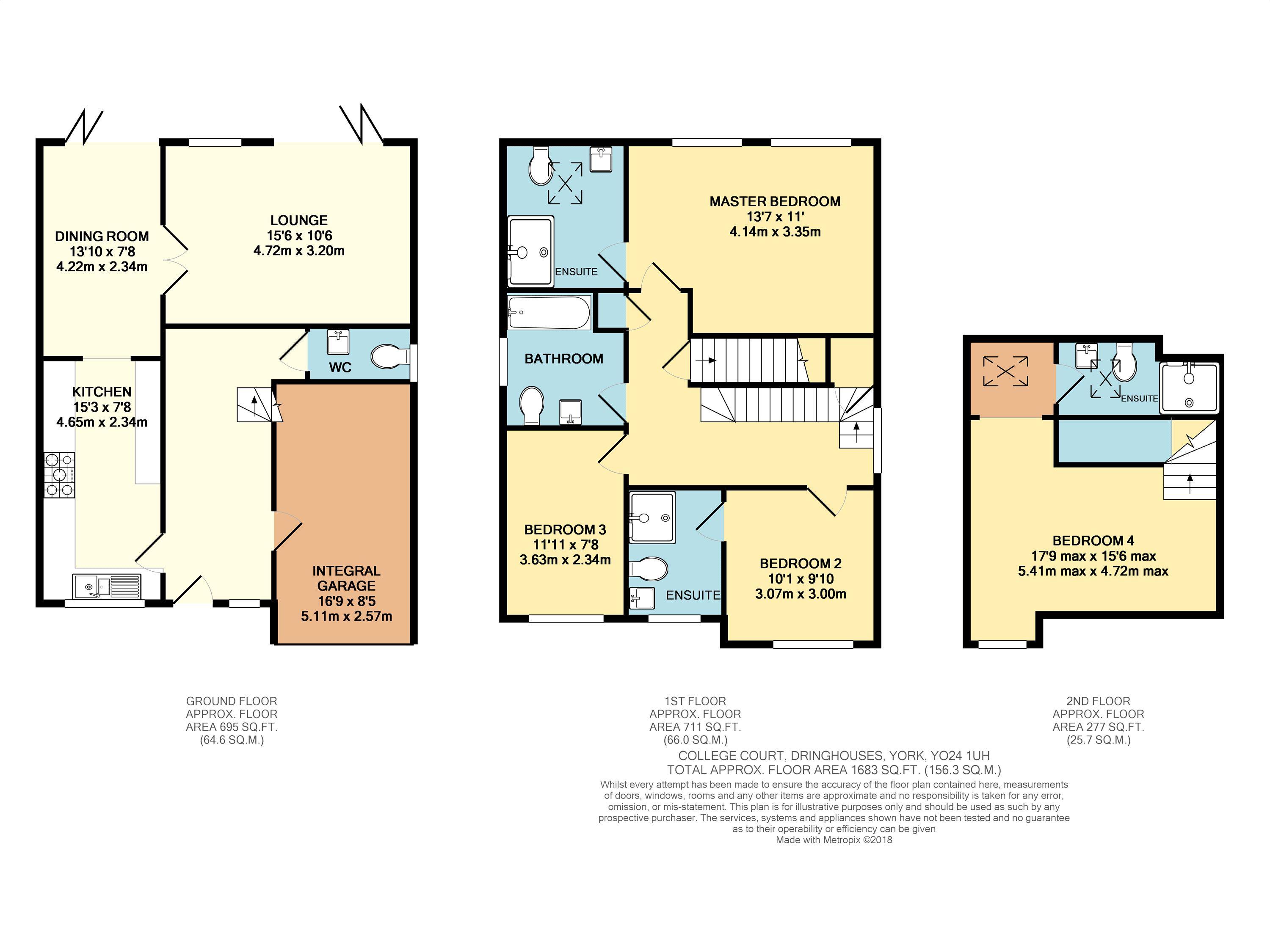 4 Bedrooms Detached house for sale in College Court, Dringhouses, York YO24