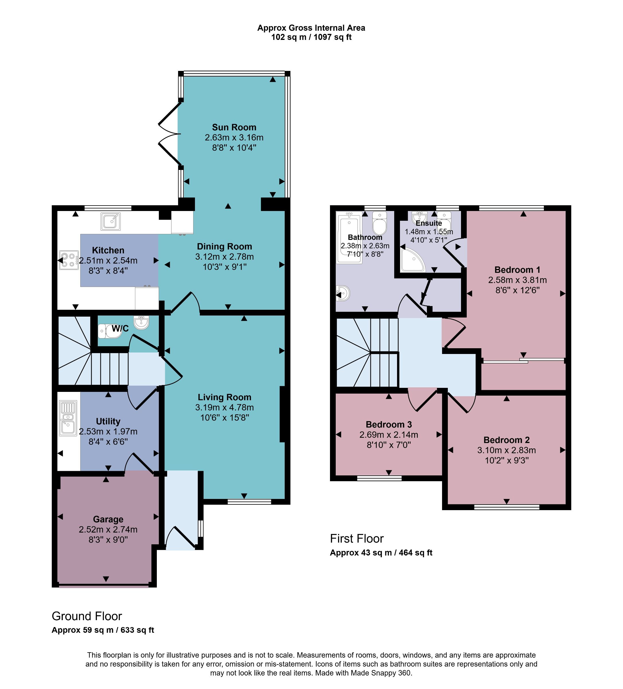 6 Blair Park, Knaresborough floorplan