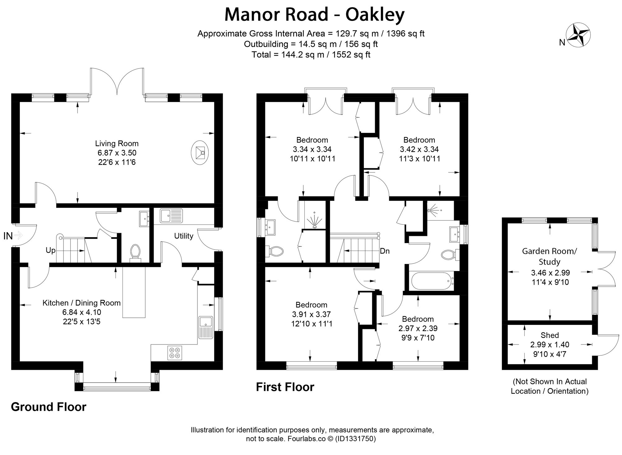 21b Manor Road, Aylesbury floorplan