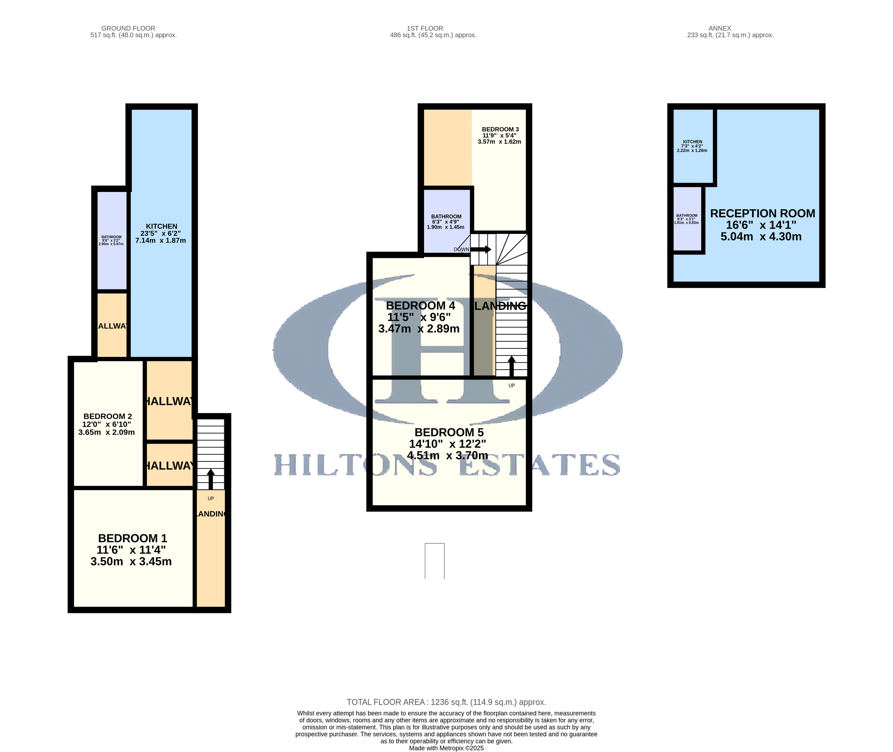 118, Townsend Road, Southall floorplan