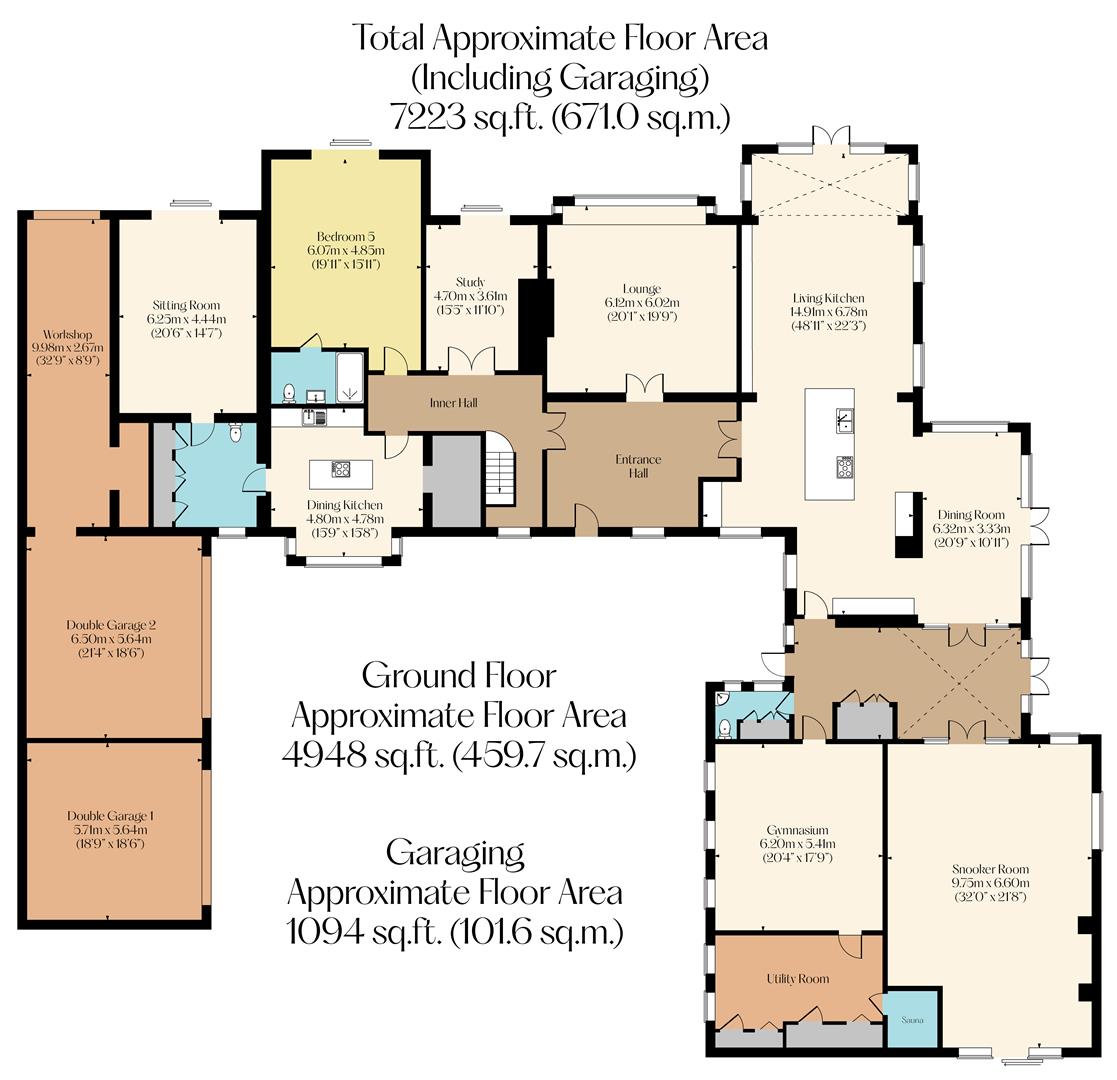 Morestead, 85 Dore Road, Sheffield floorplan