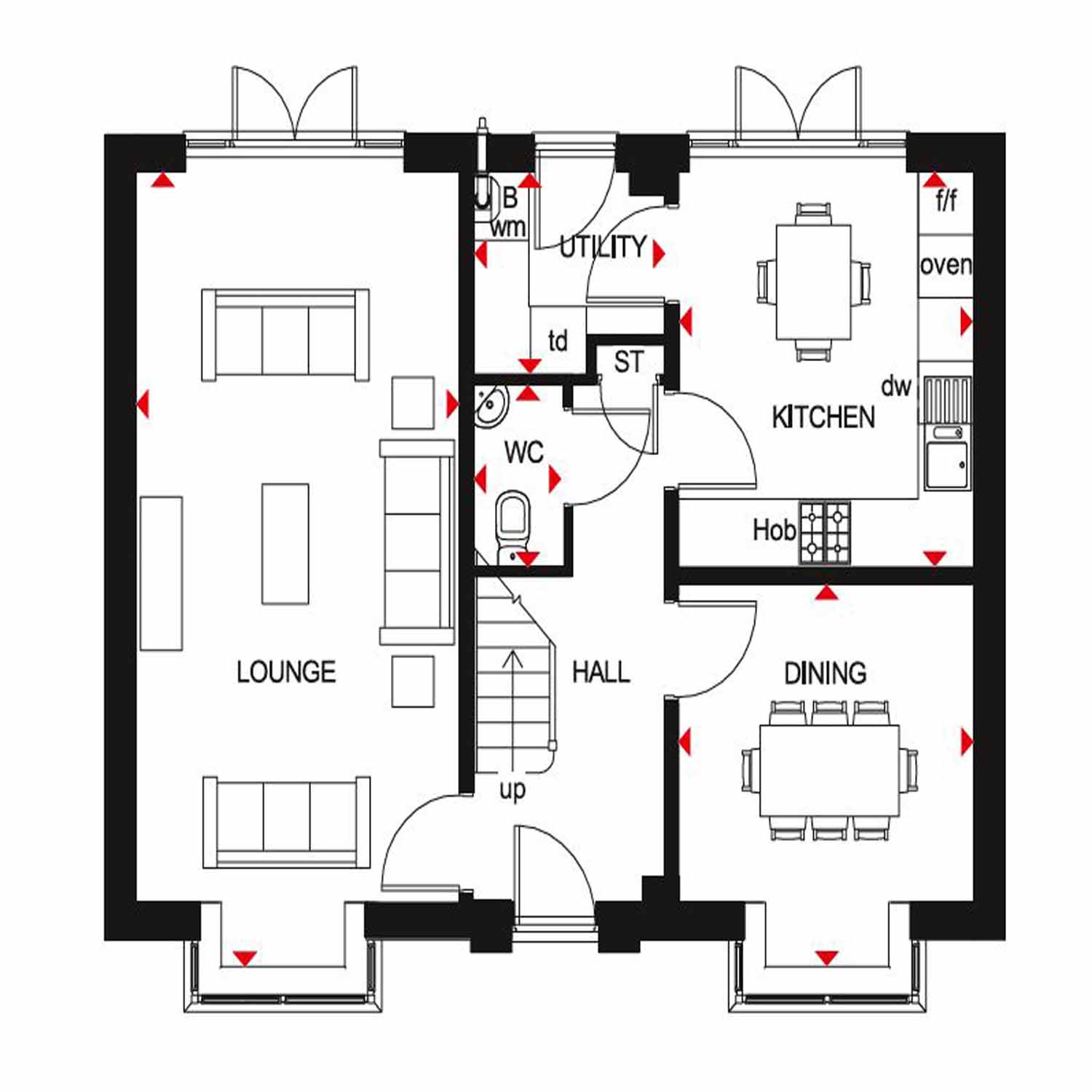 H830488, Stratford Drive, Overstone floorplan