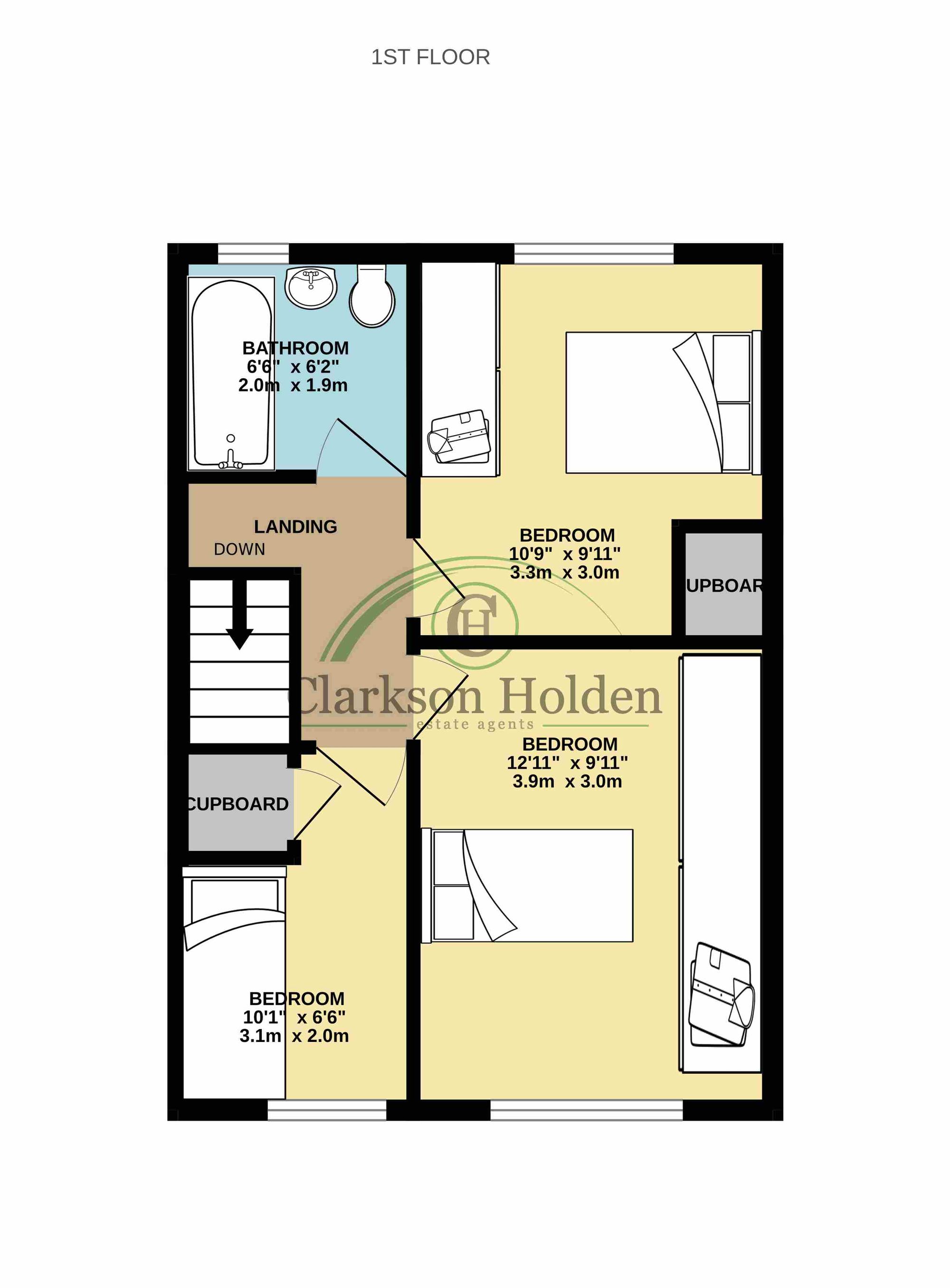 5 Newark Place, Preston floorplan
