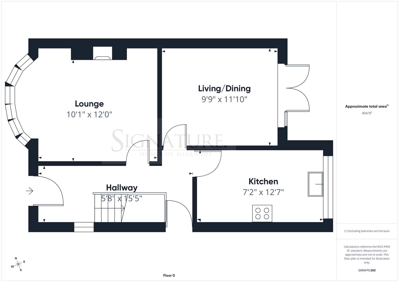 25, Acacia Avenue, Leicester floorplan