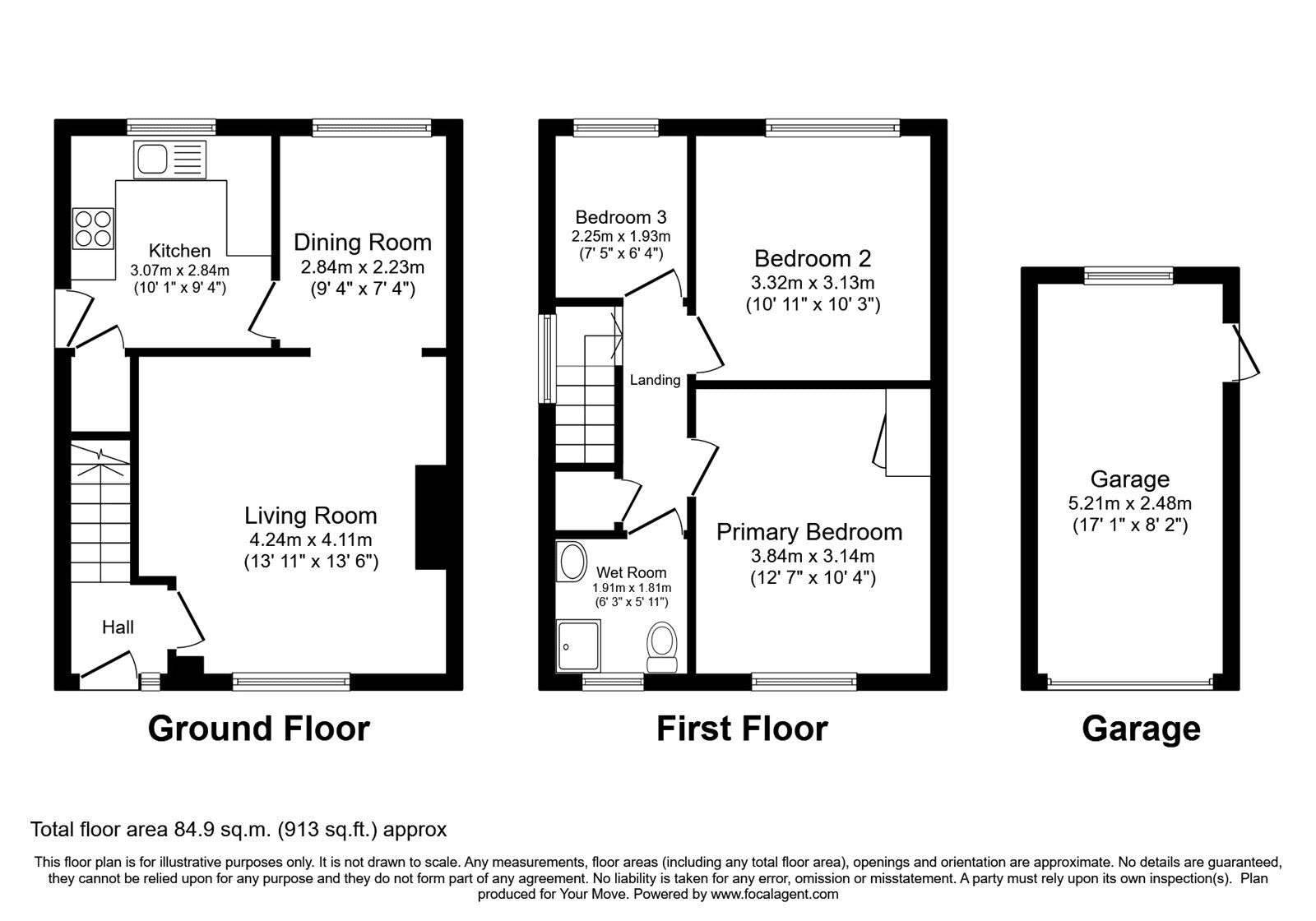 55, Hurley Road, Carlisle floorplan