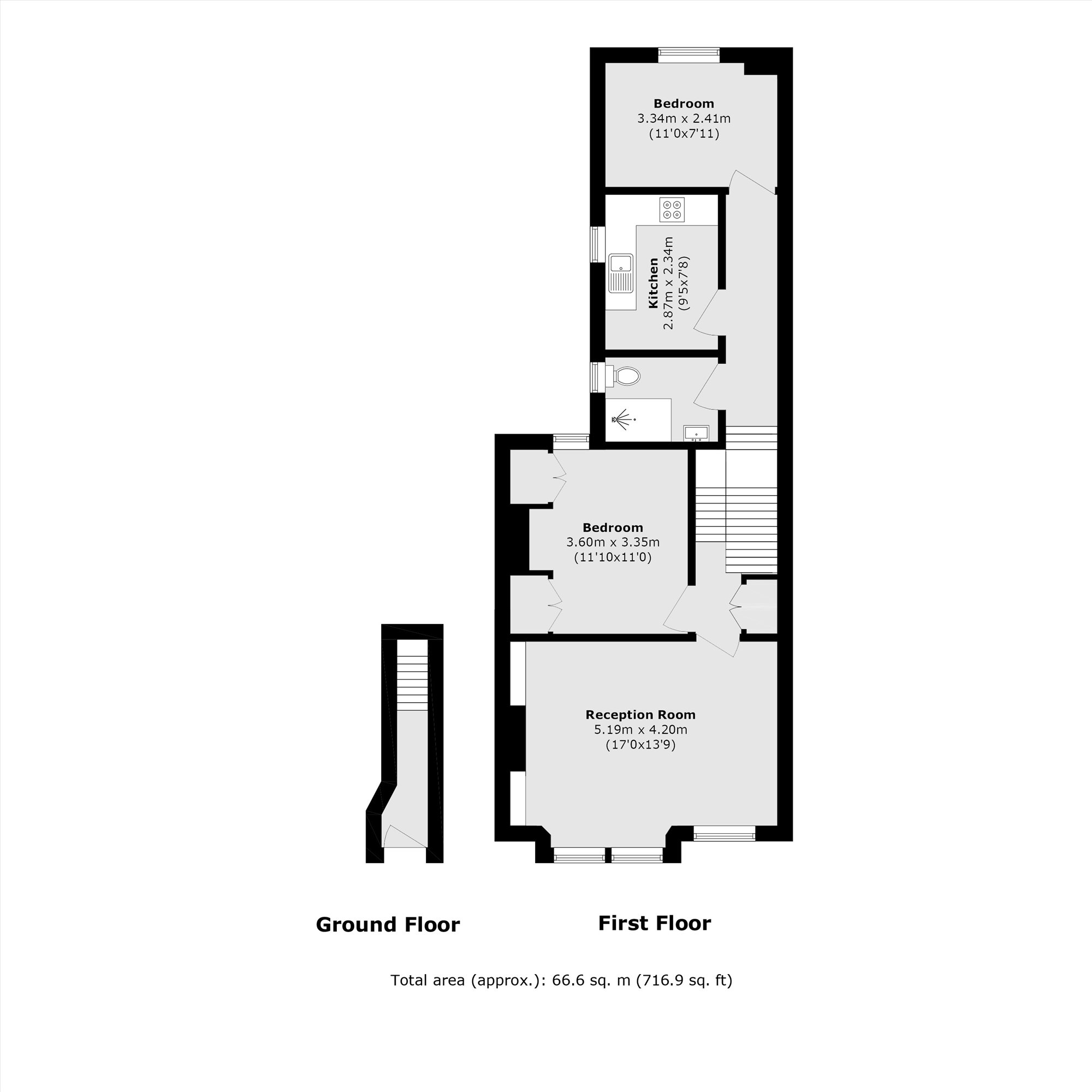 40B, Ivydale Road, London floorplan