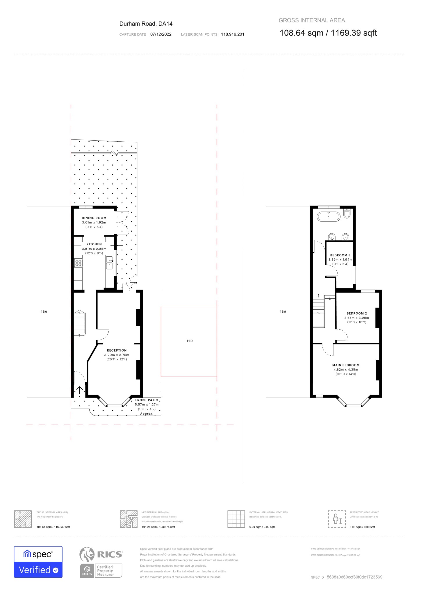 Durham Road, Sidcup, Kent DA14, 3 bedroom semidetached house for sale