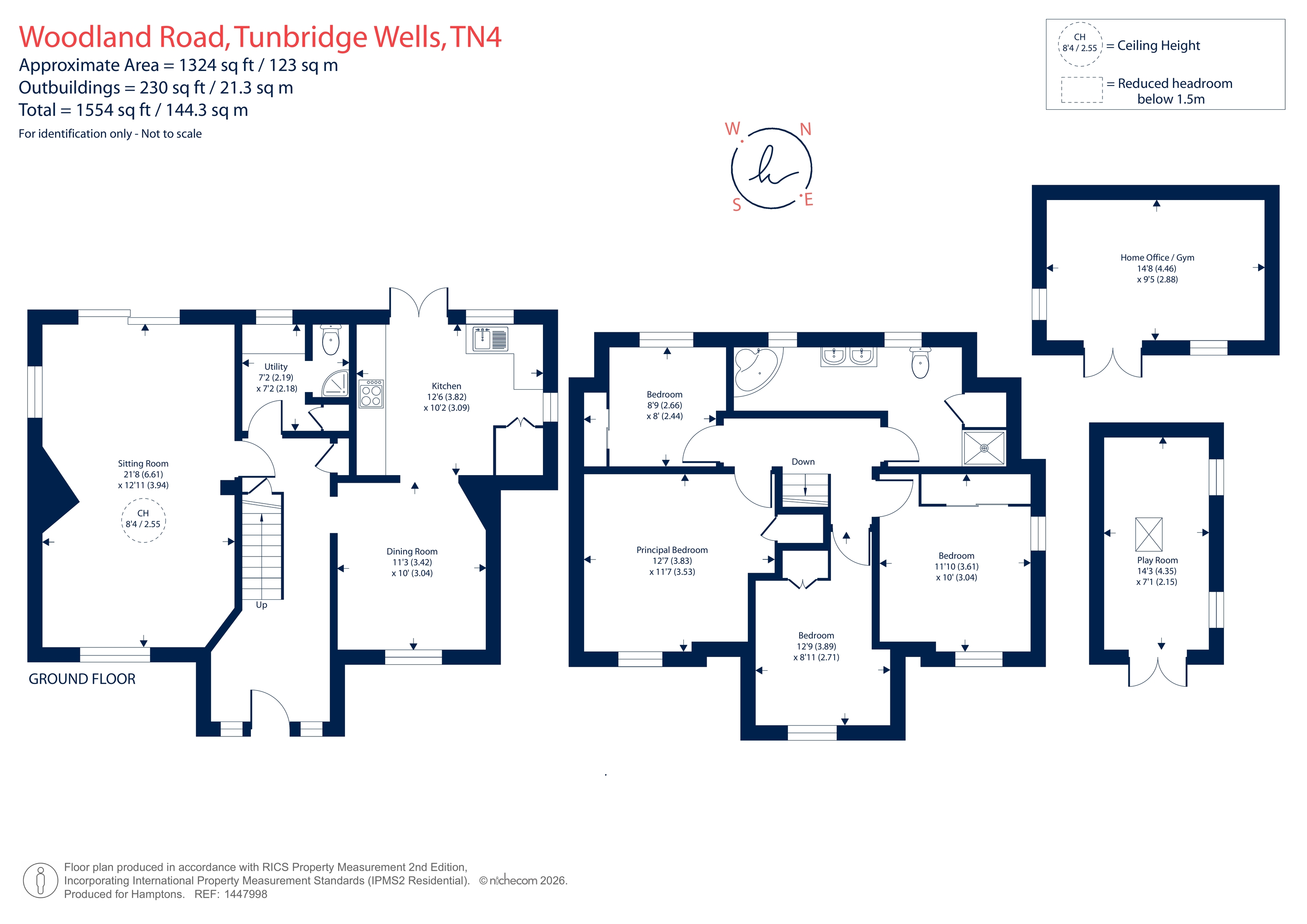 Hillbrow, Woodland Road, Tunbridge Wells floorplan