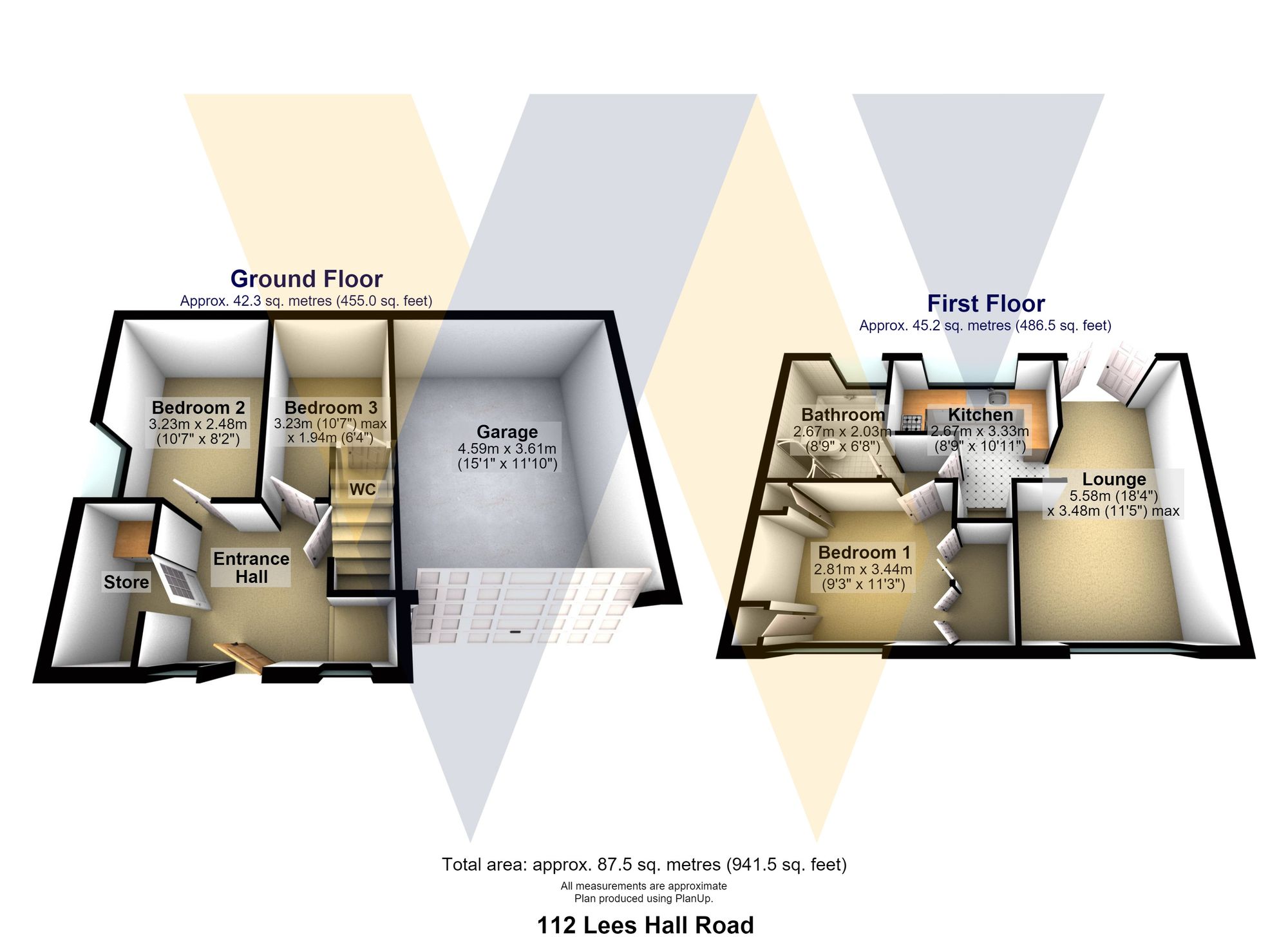 112 Lees Hall Road, Sheffield floorplan