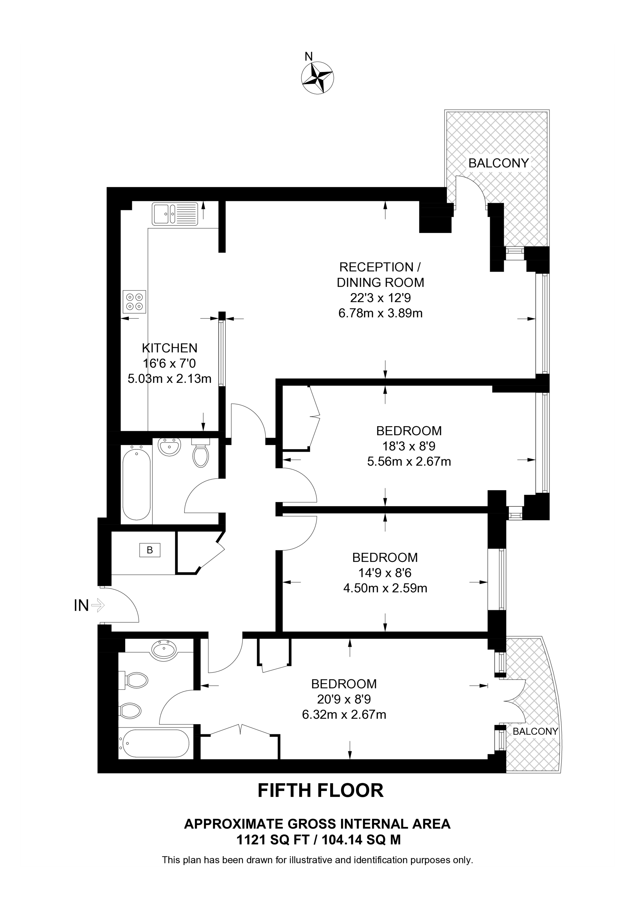 St Davids Square, Isle Of Dogs floorplan