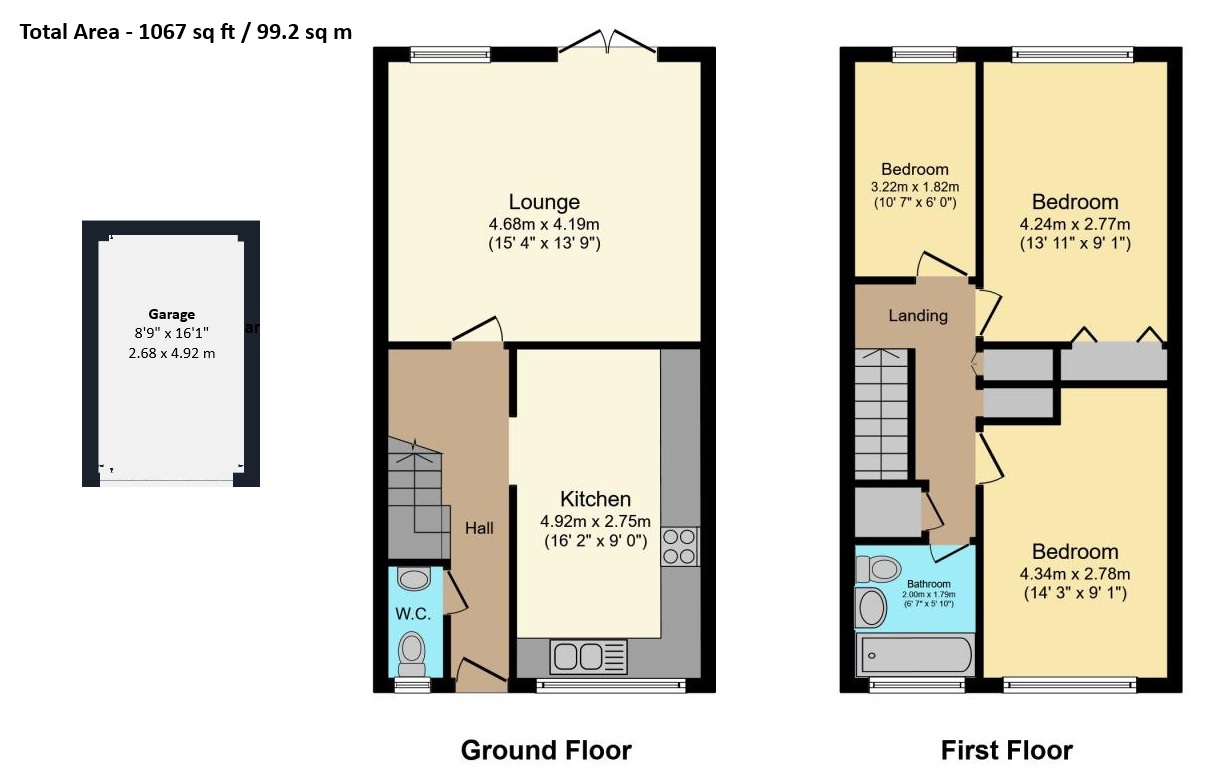 12, Honnor Road, Surrey floorplan