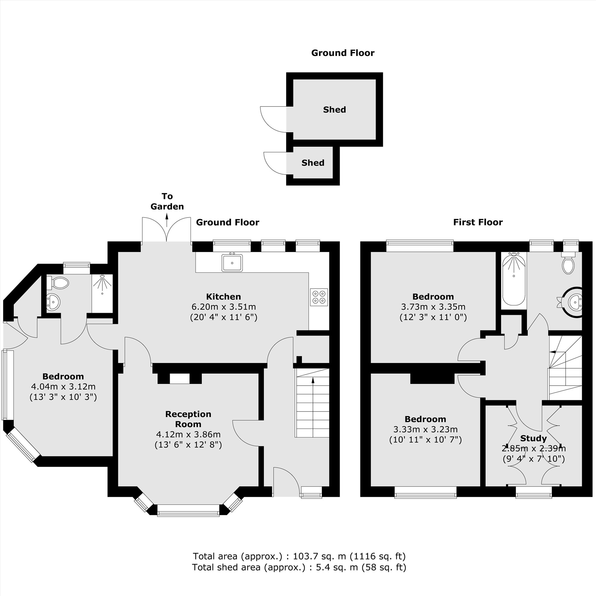 4, Murray Road, Richmond floorplan