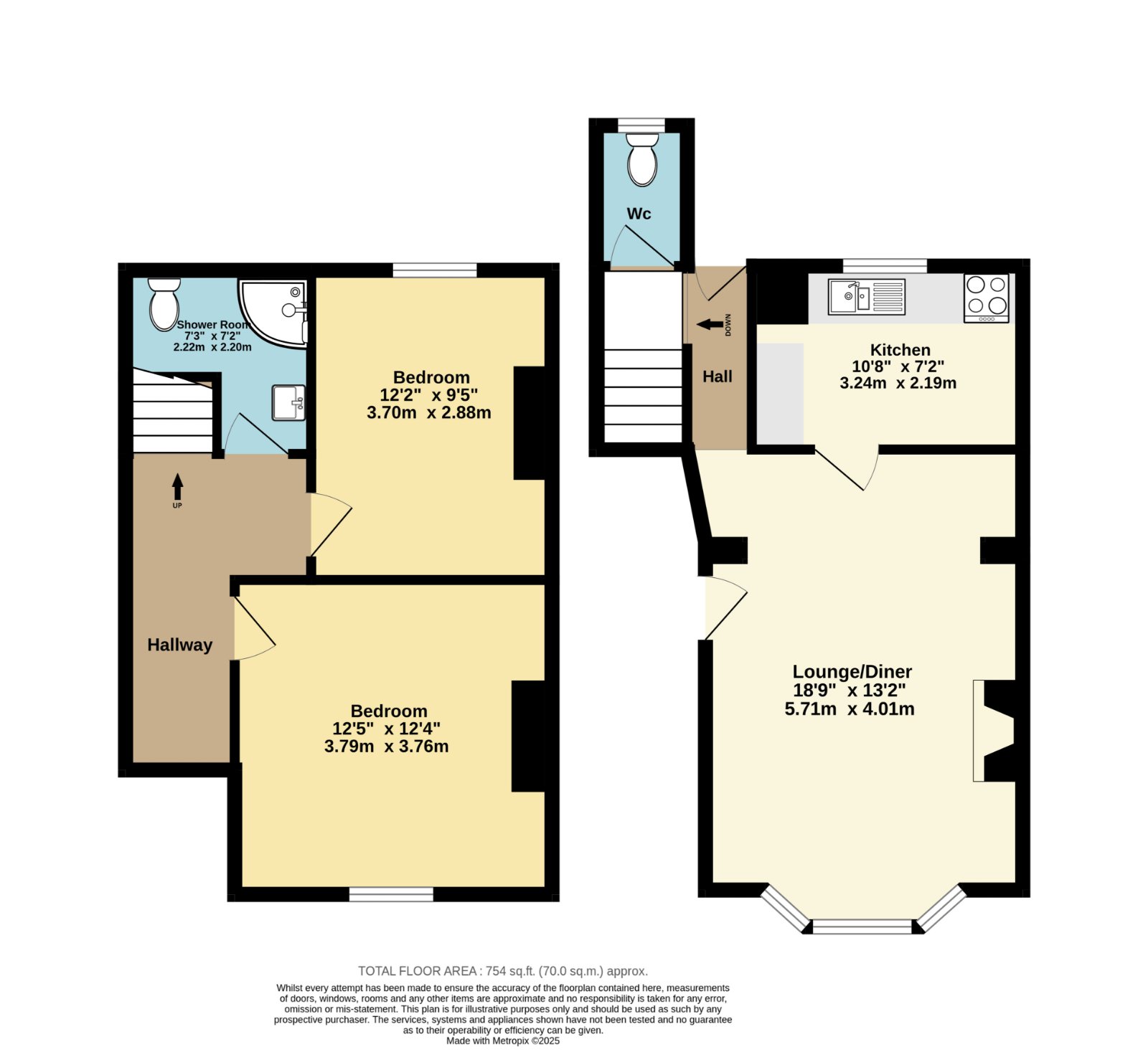 50, Dover Road, Kent floorplan