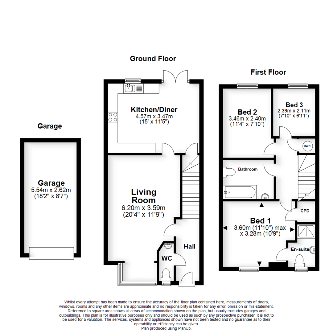 11, Butter Row, Milton Keynes floorplan