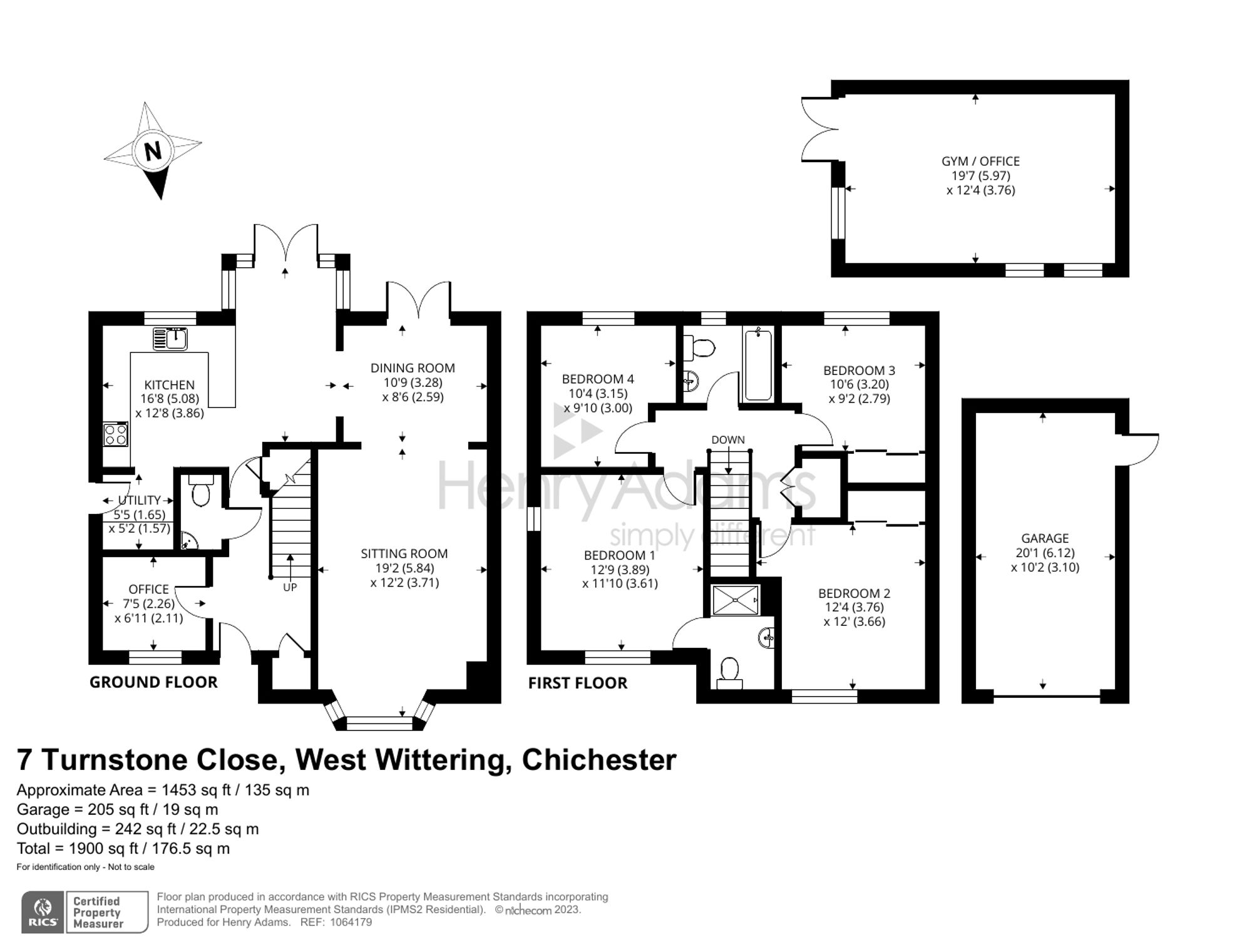 7 Turnstone Close, Chichester floorplan
