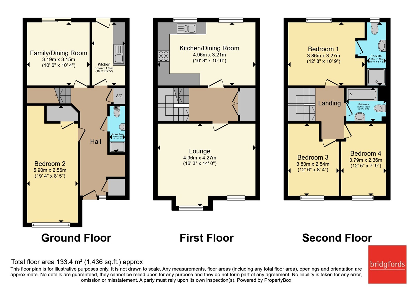 23, Bullrushes Close, Staffordshire floorplan