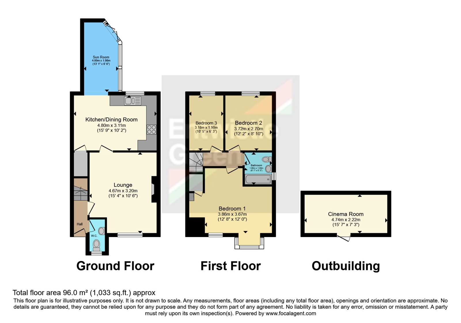 17, Hodder Avenue, Lancashire floorplan