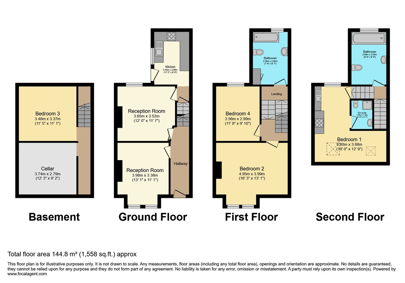 7, Aylcliffe Grove, Manchester floorplan