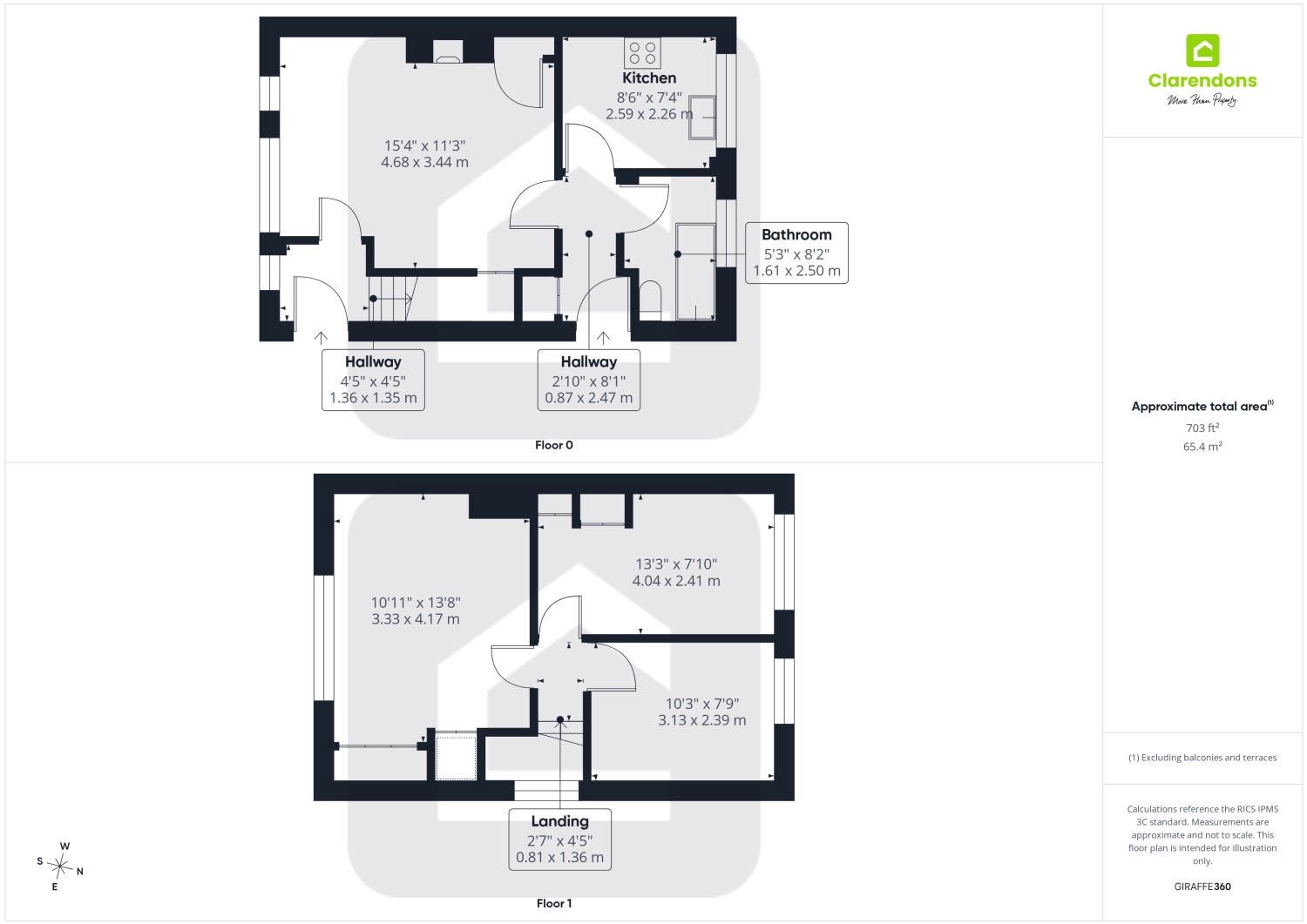 17, Featherstone, Lingfield floorplan