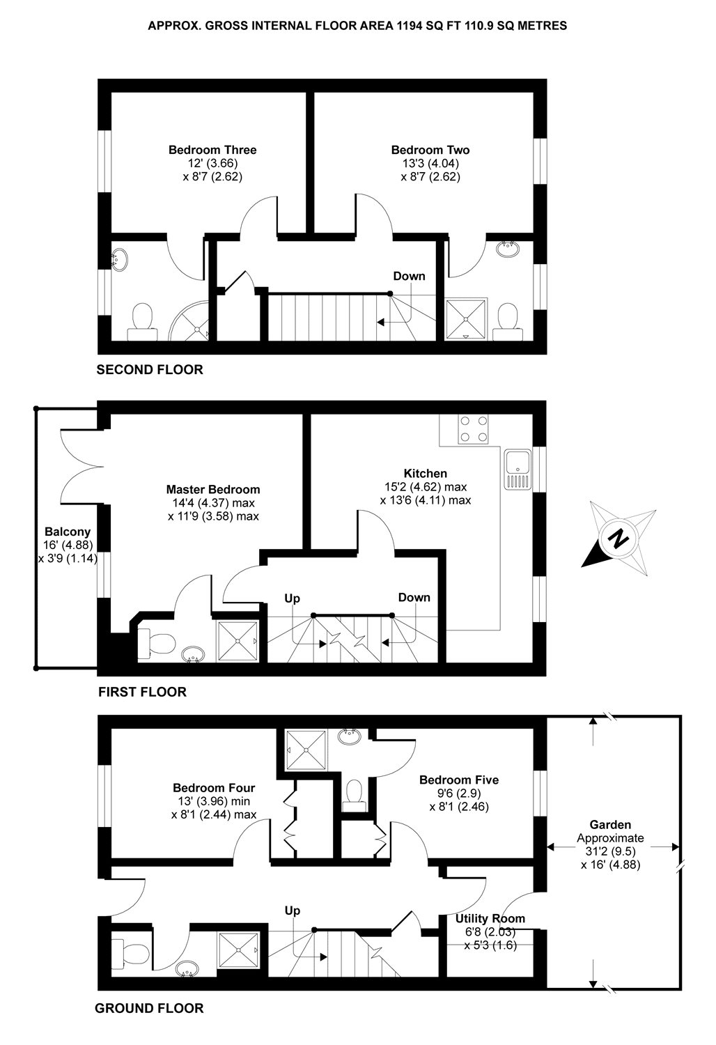 1 Bedrooms  to rent in Curzon Street, Reading, Berkshire RG30