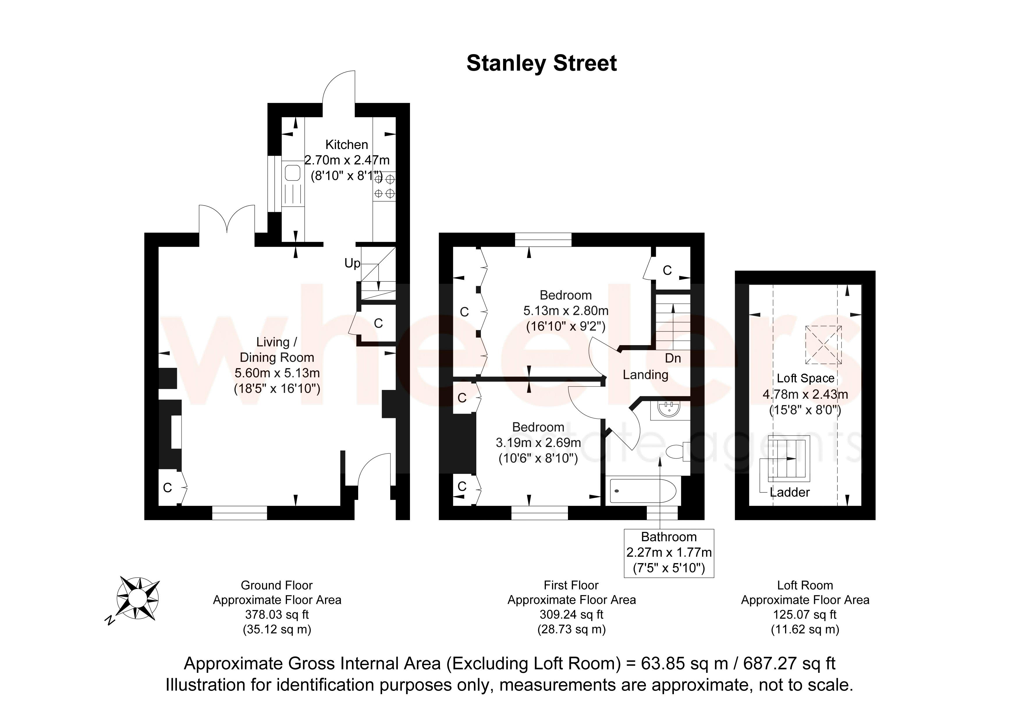 43, Stanley Street, Brighton floorplan