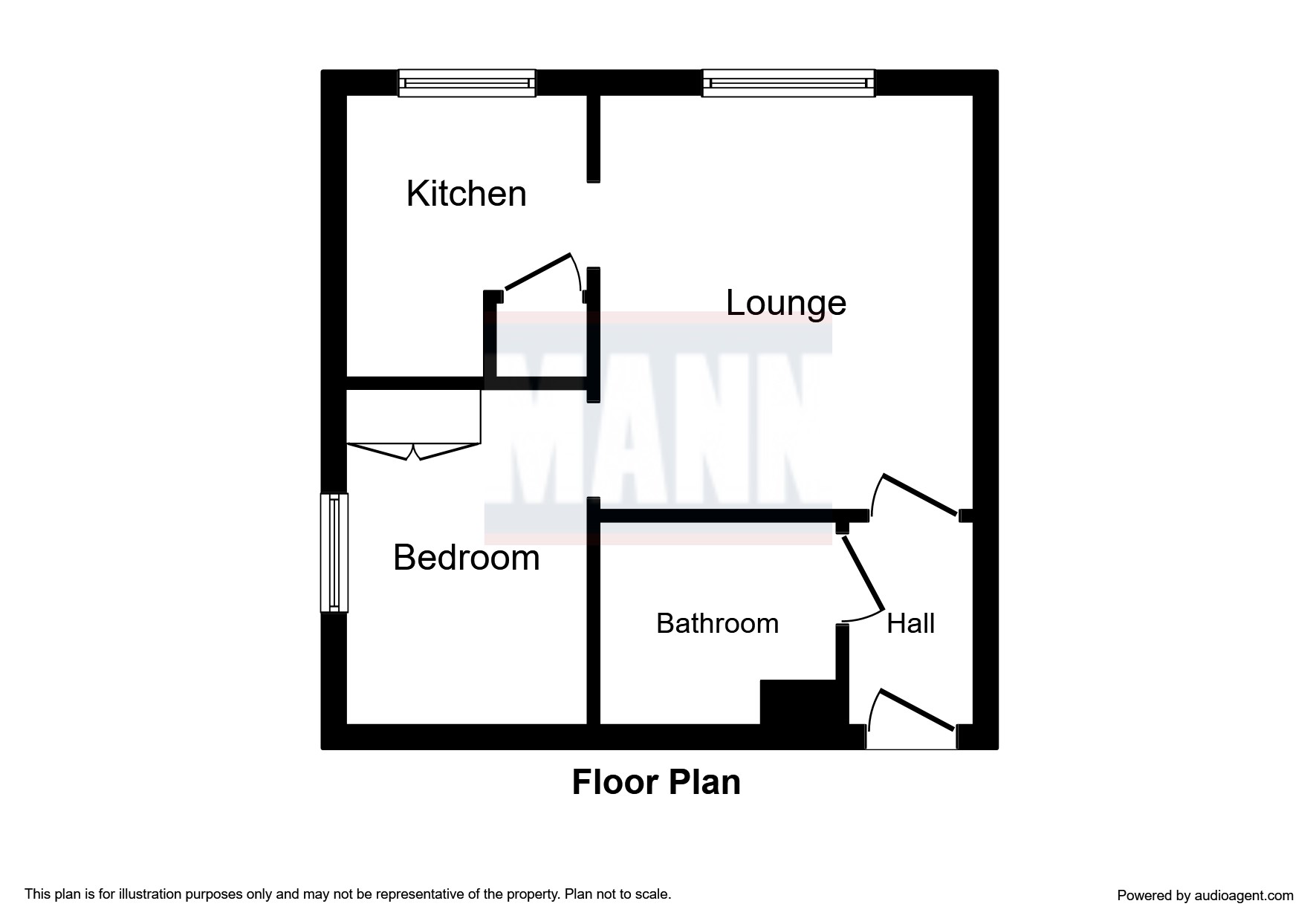 Flat 18, London floorplan