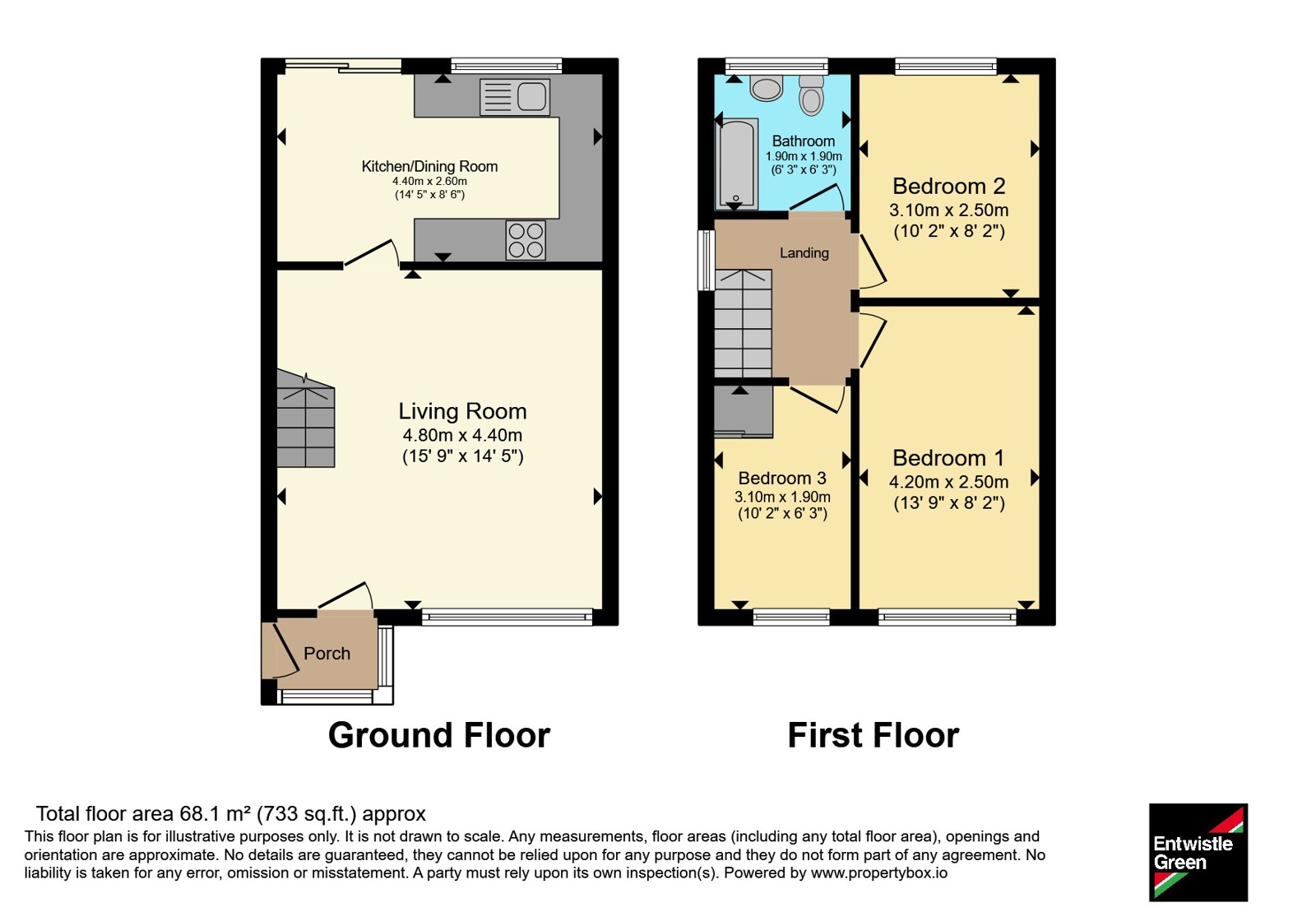 56, Netherfield, Cheshire floorplan