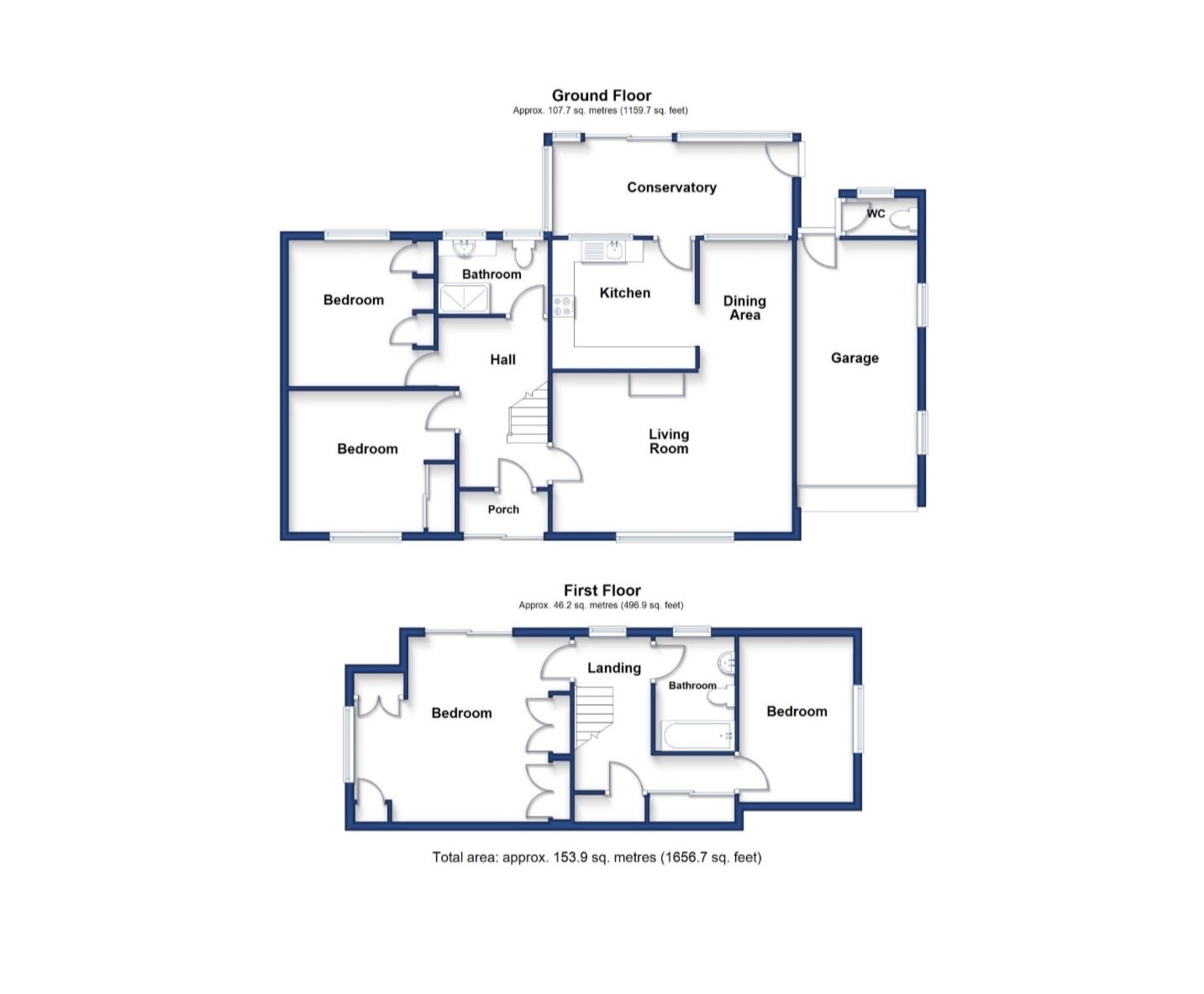 Milldale, Herland Road, Helston floorplan