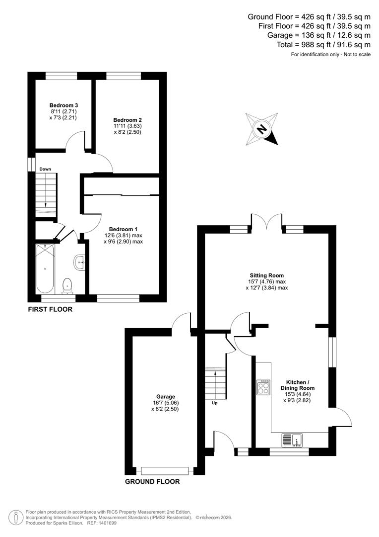 15, Fircroft Drive, Chandler's Ford floorplan
