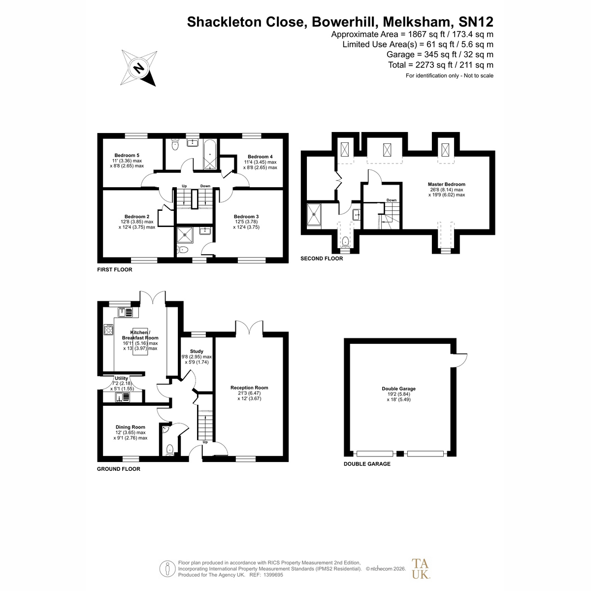 6, Shackleton Close, Melksham floorplan