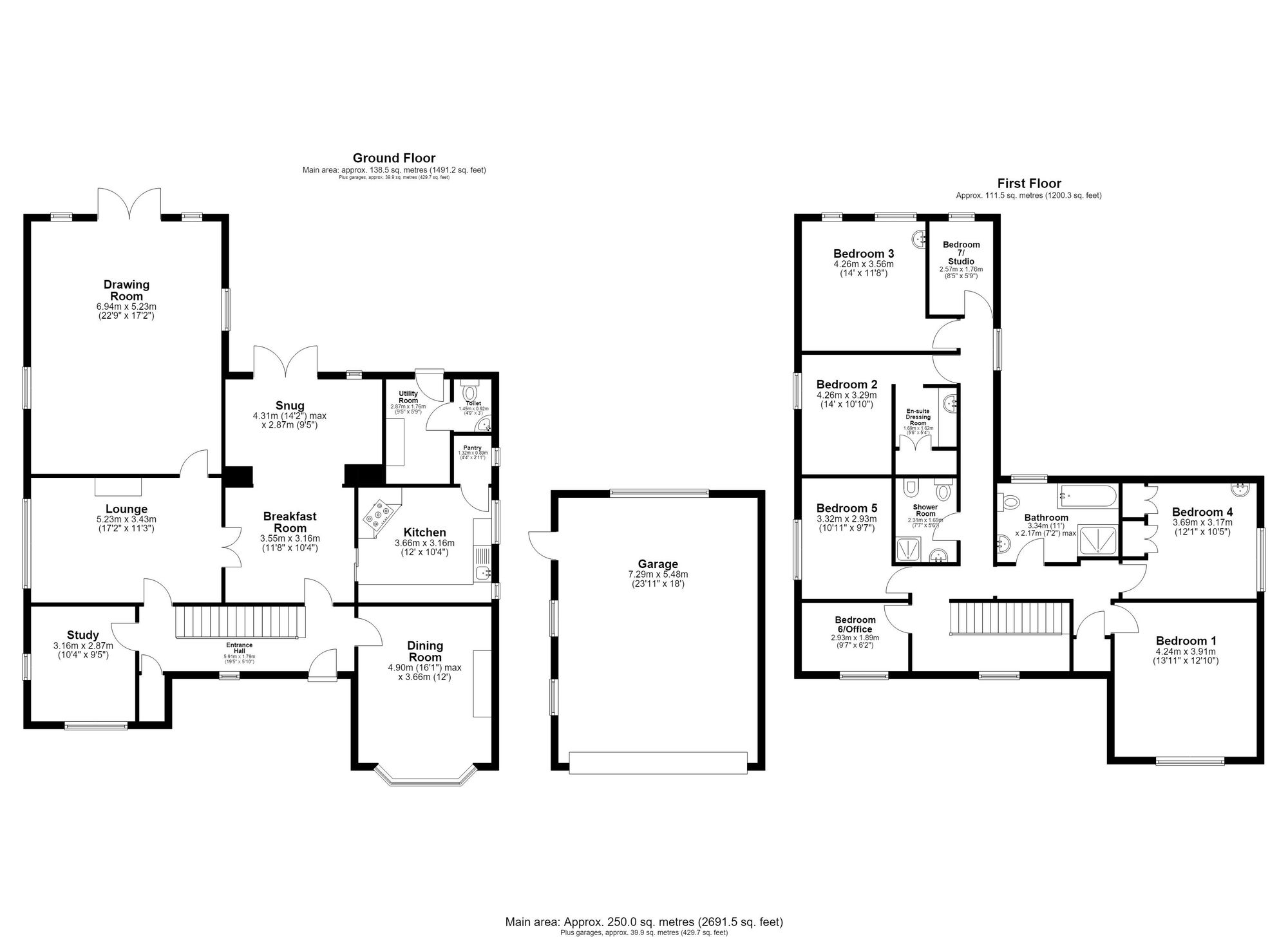 School House, Baldock floorplan
