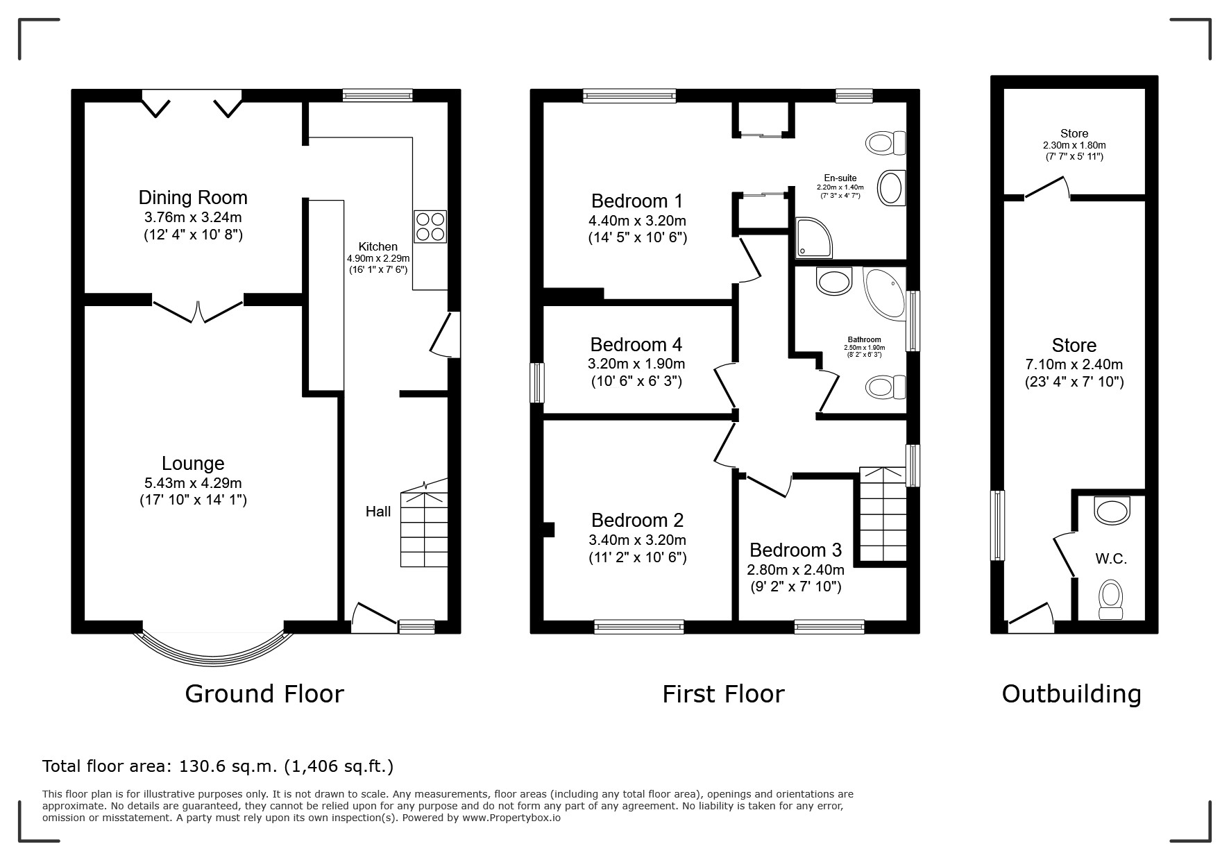 1, Westfield Road, Surrey floorplan