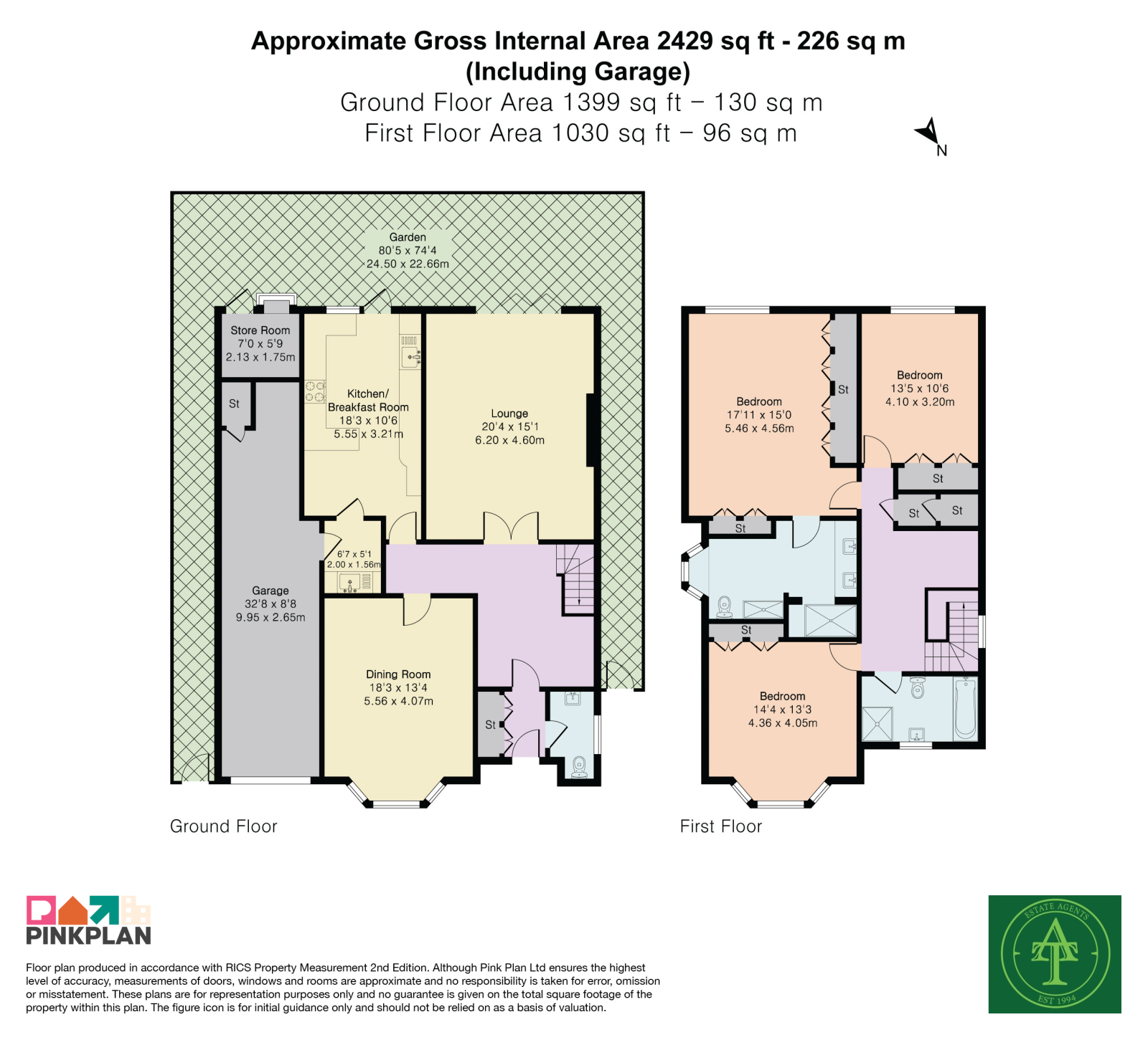 1a Branscombe Gardens, LONDON floorplan