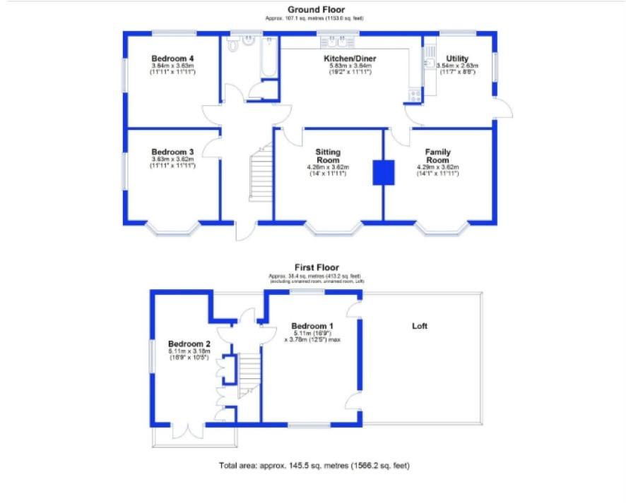 Bays Farm House, Adventurers Drove, Ely floorplan