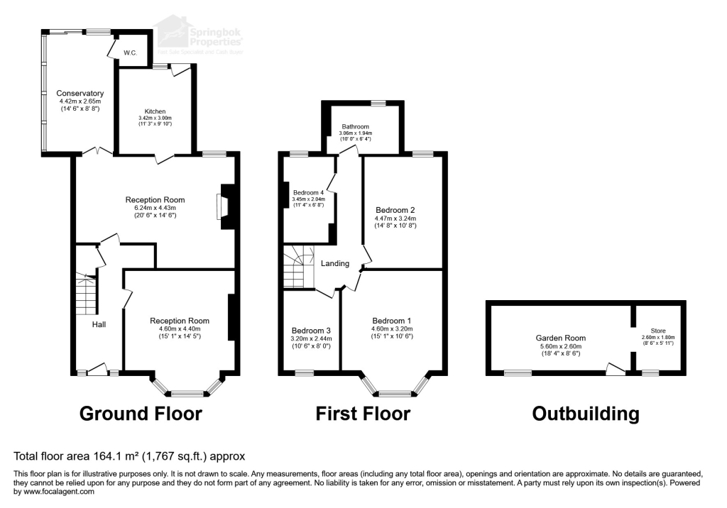 4, Courtland Terrace, Merthyr Tydfil floorplan