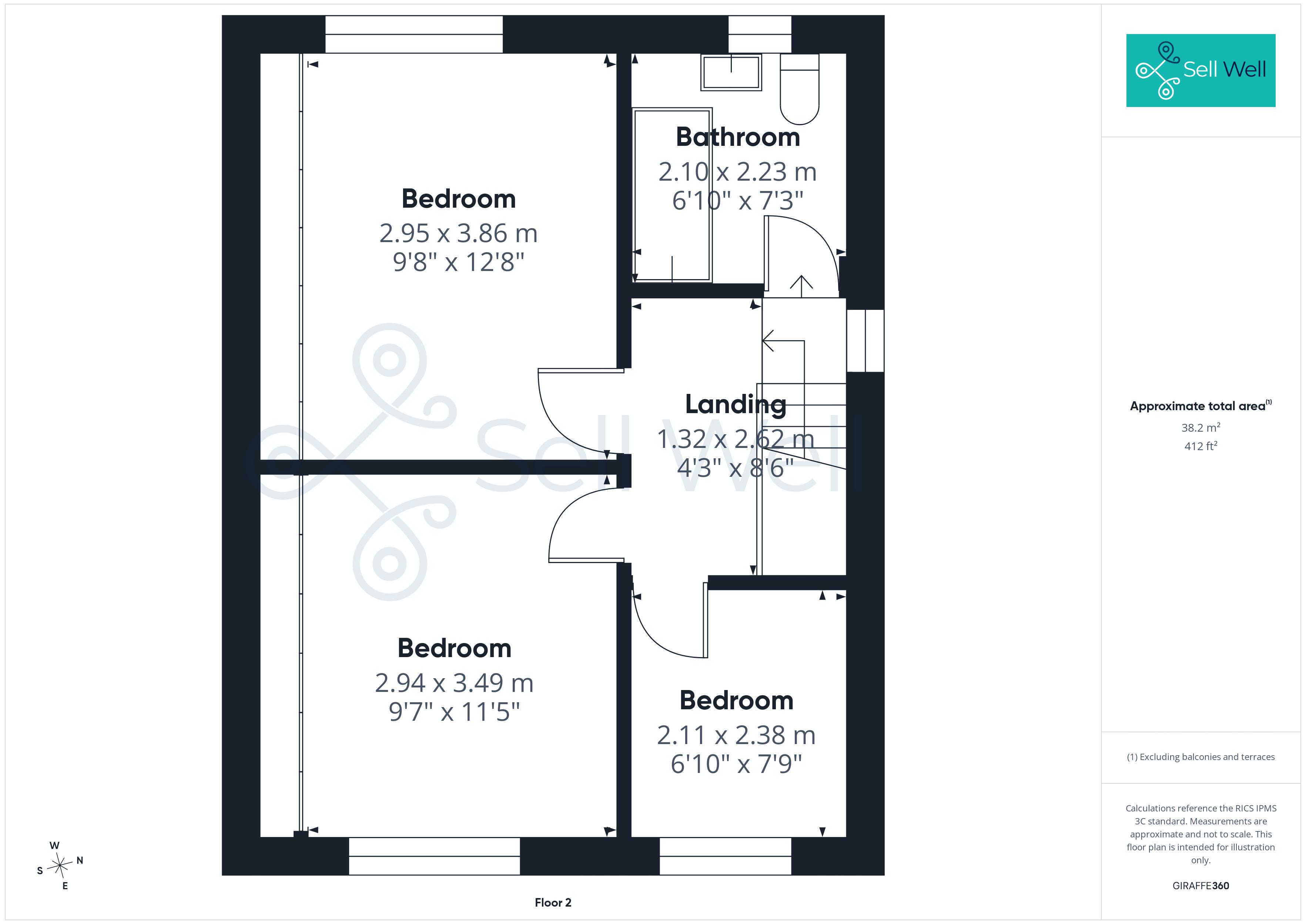 7, Douglas Road, Manchester floorplan