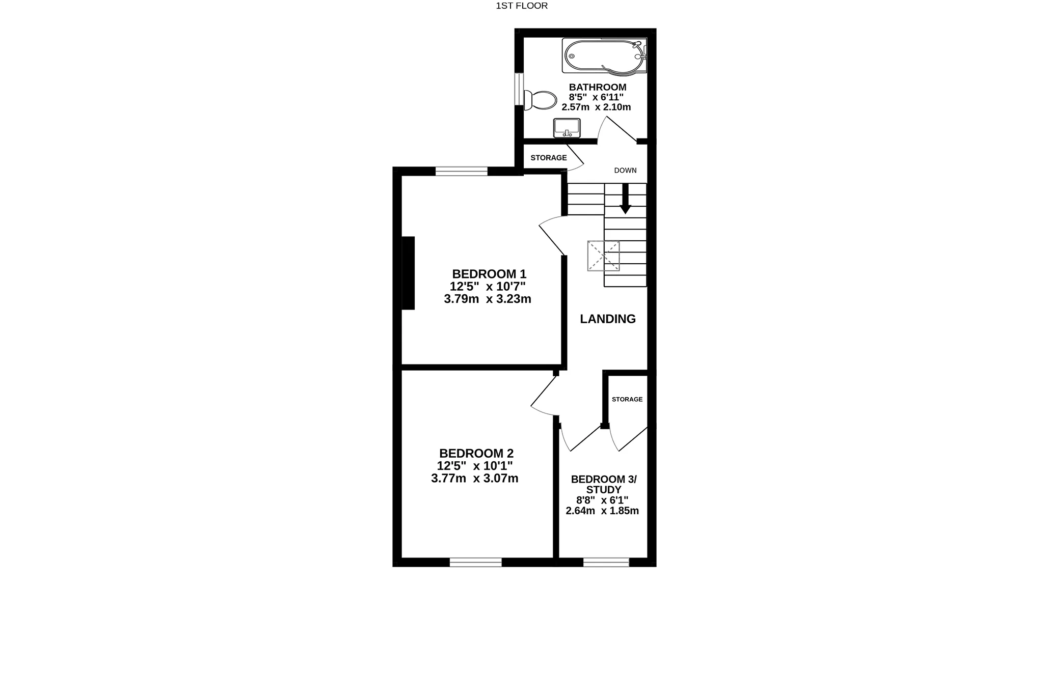 33, Governors Road, Onchan floorplan
