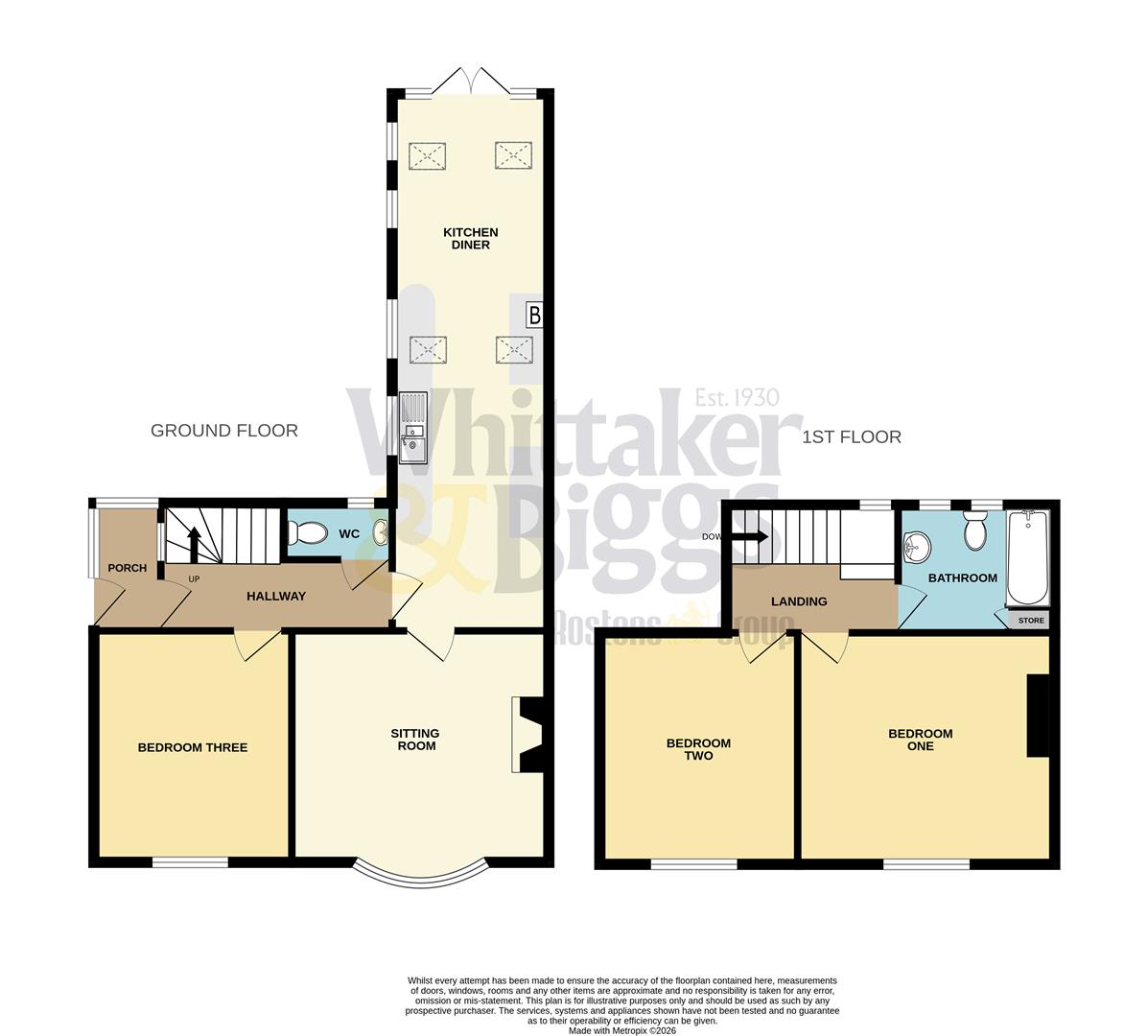 612, Trentham Road, Stoke-On-Trent floorplan