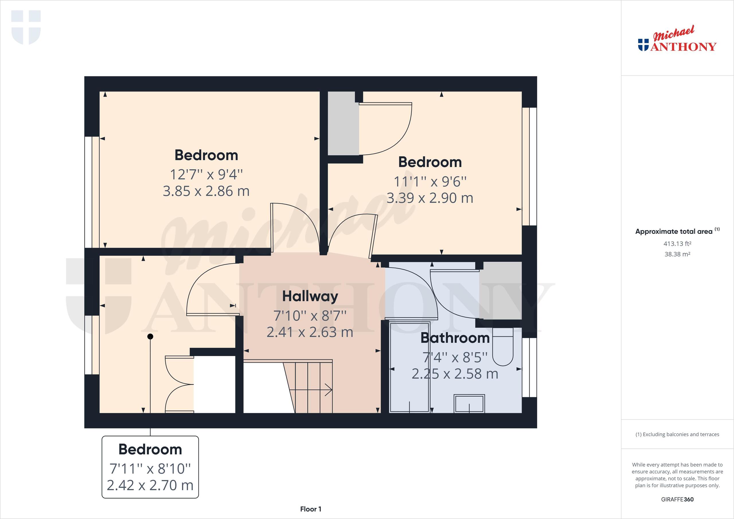 9 Henry Road, Aylesbury floorplan