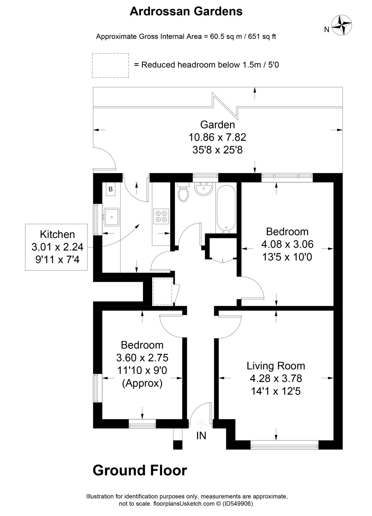 2 Bedrooms Flat for sale in Ardrossan Gardens, Worcester Park KT4